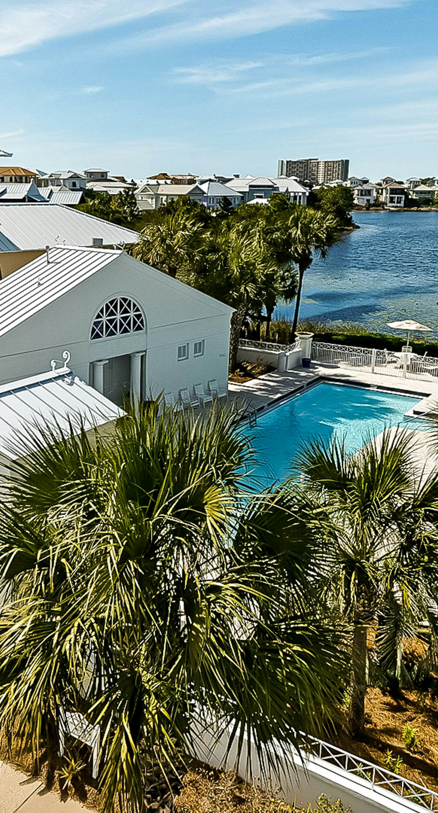 Spotless beachfront dream with views, a shared pool, & sports courts