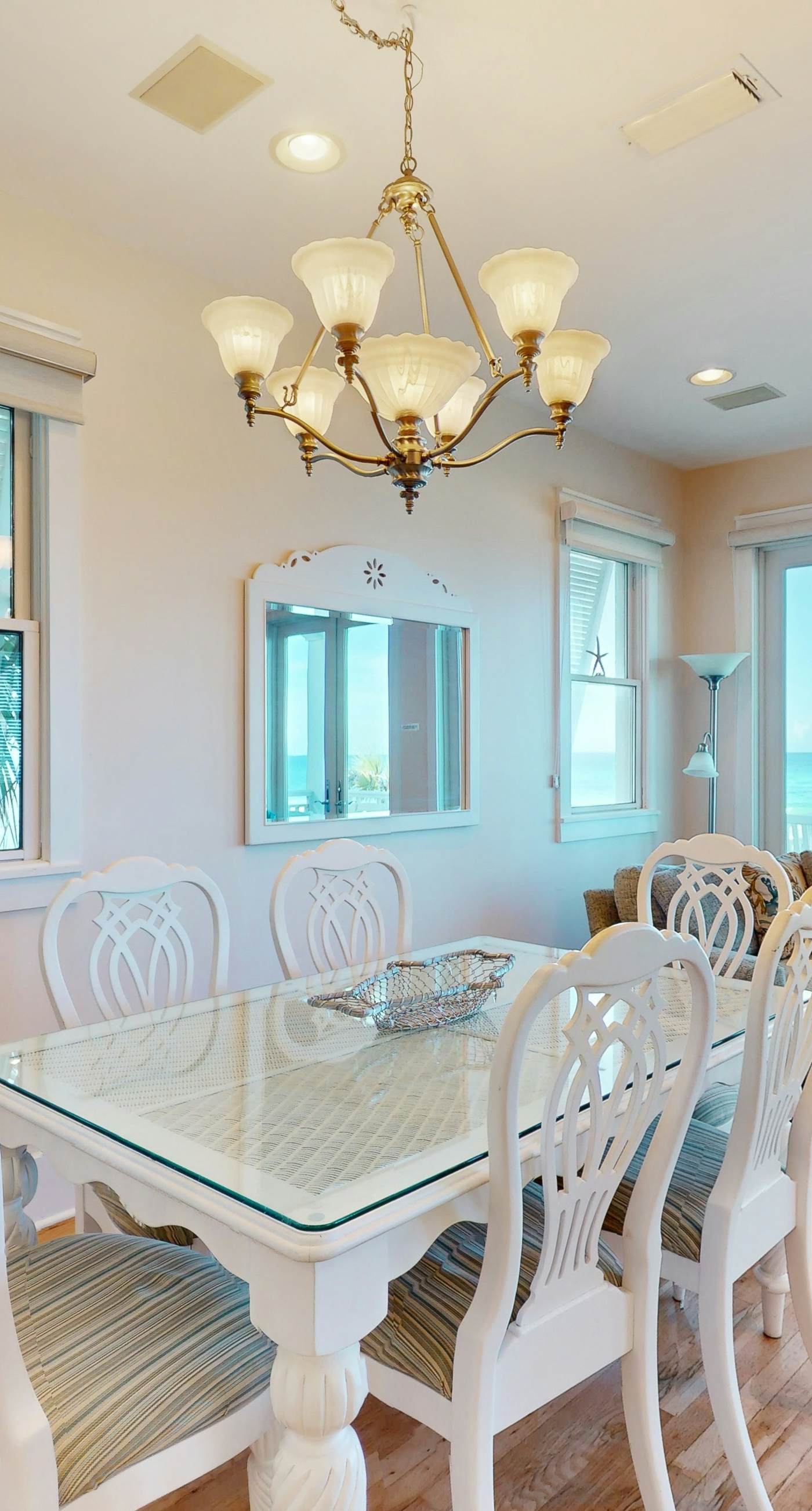 Gulf-front home with breathtaking views in gated Carillon Beach community