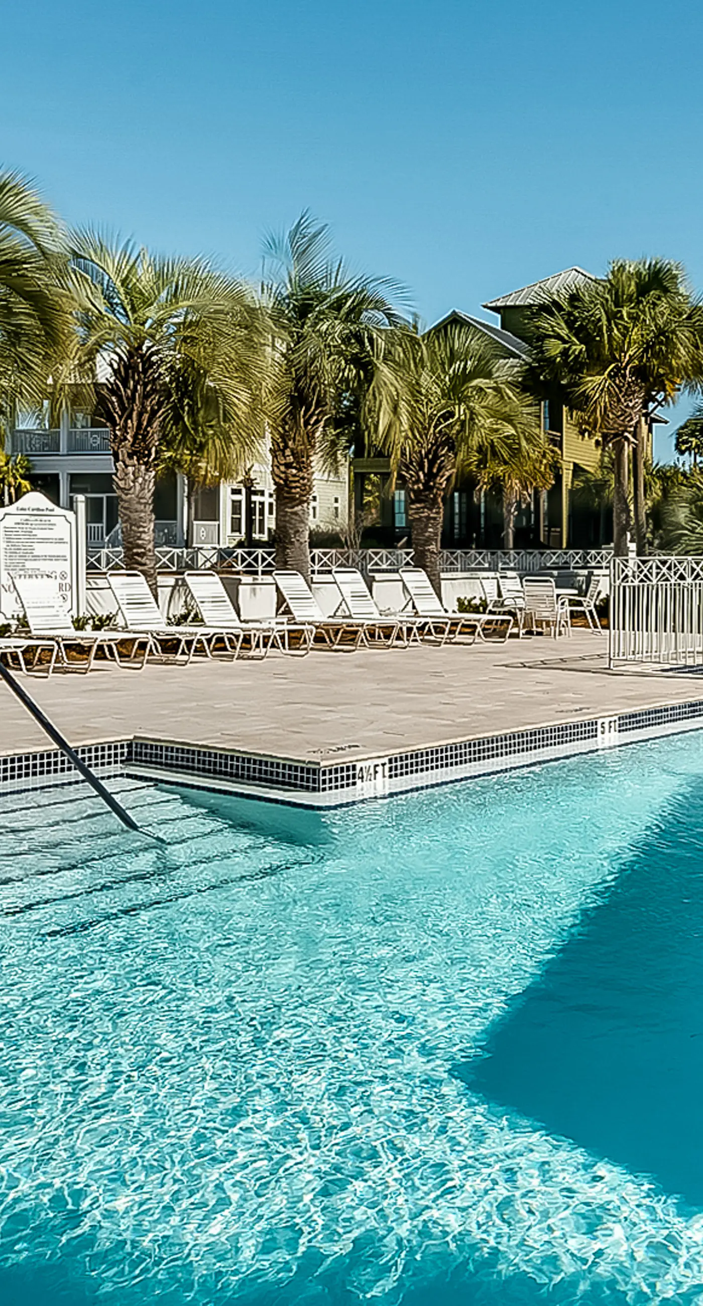 Charming beachfront getaway with a pool & sports courts - Snowbird-friendly