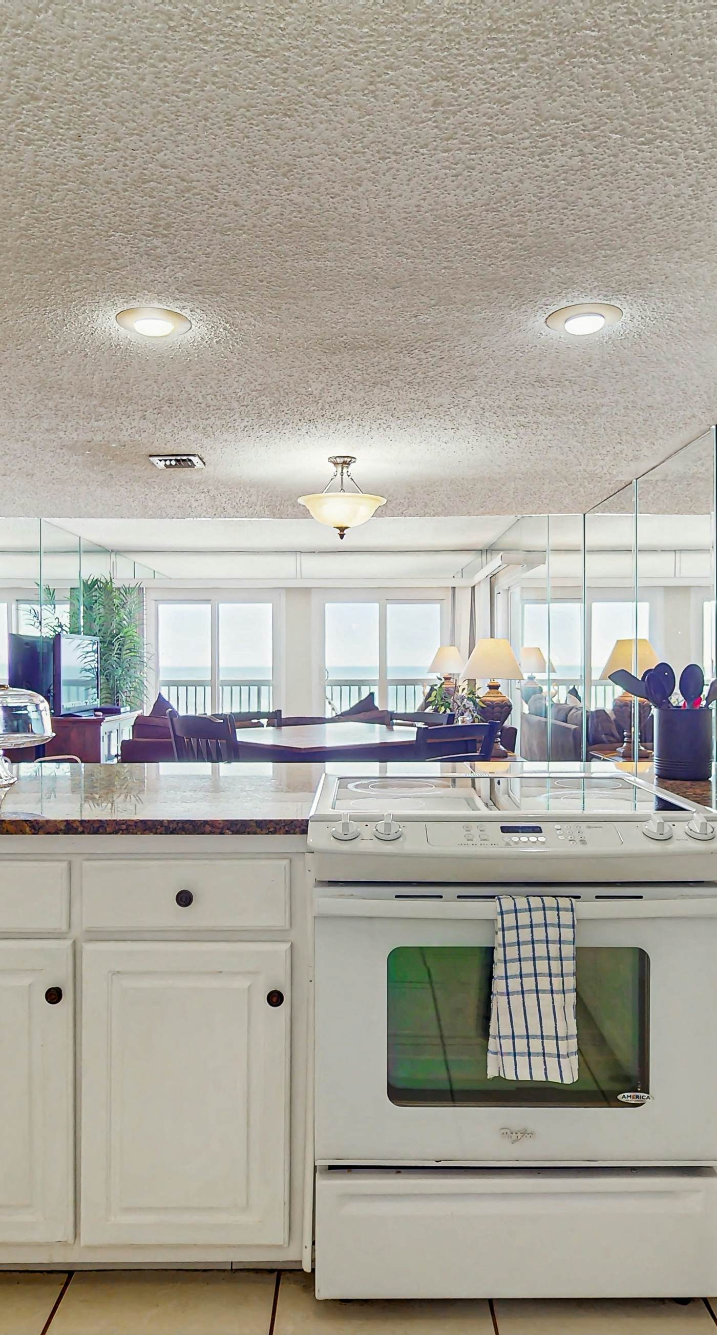 Gorgeous beachfront condo with plenty of space, shared pool & beach access