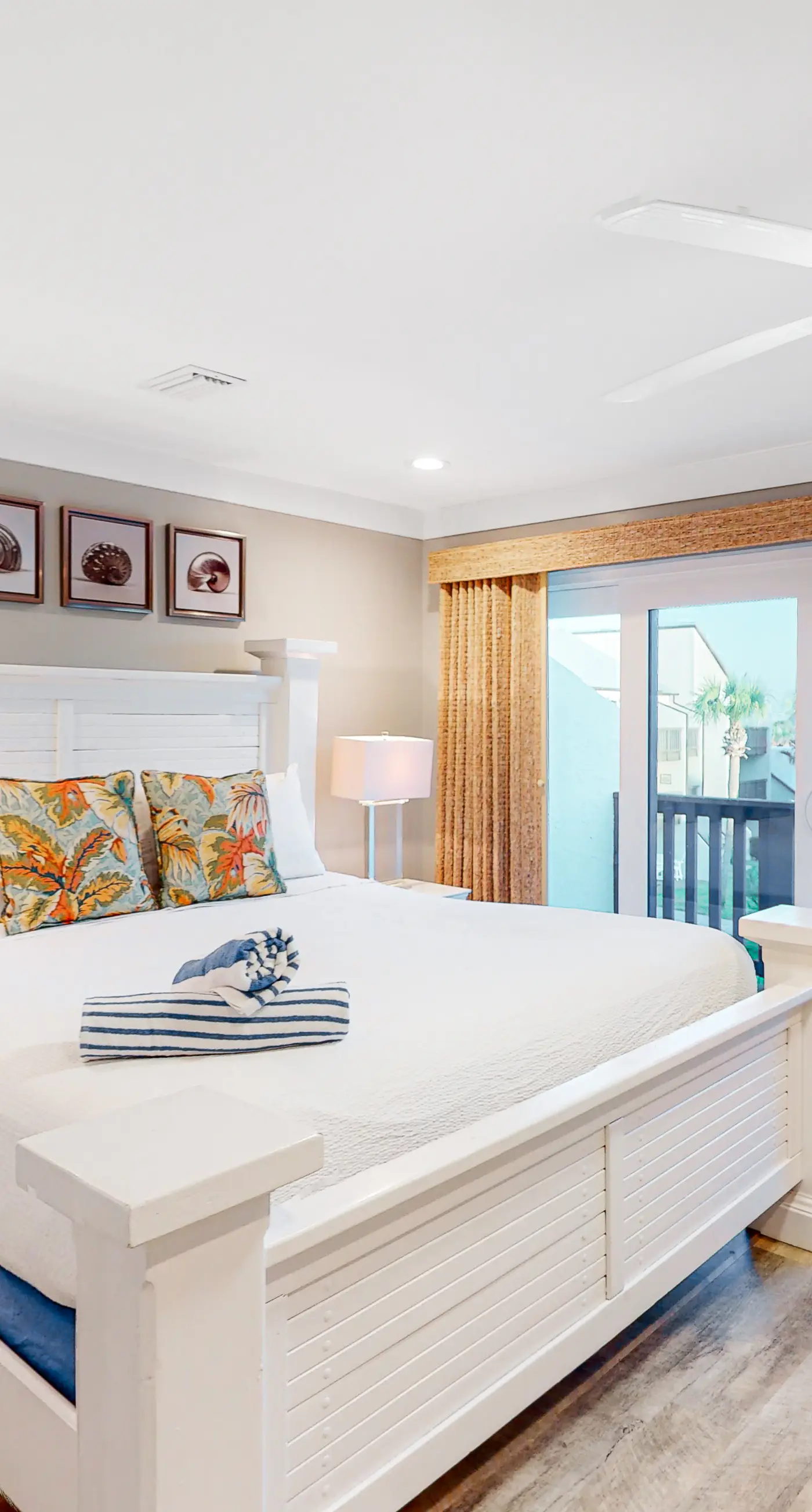 Three-story condo in beachfront complex with patios, balconies, pool & hot tub