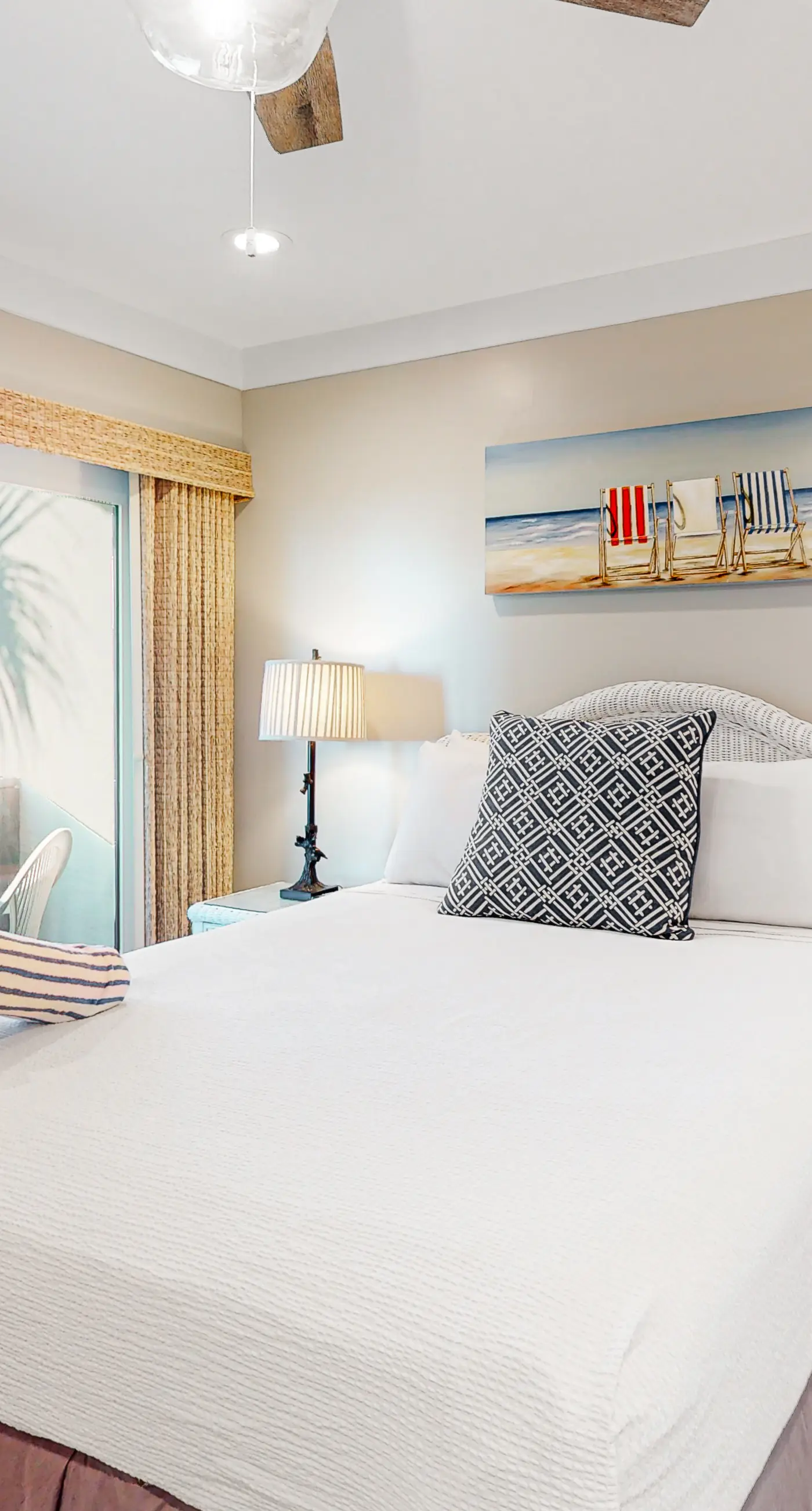 Three-story condo in beachfront complex with patios, balconies, pool & hot tub