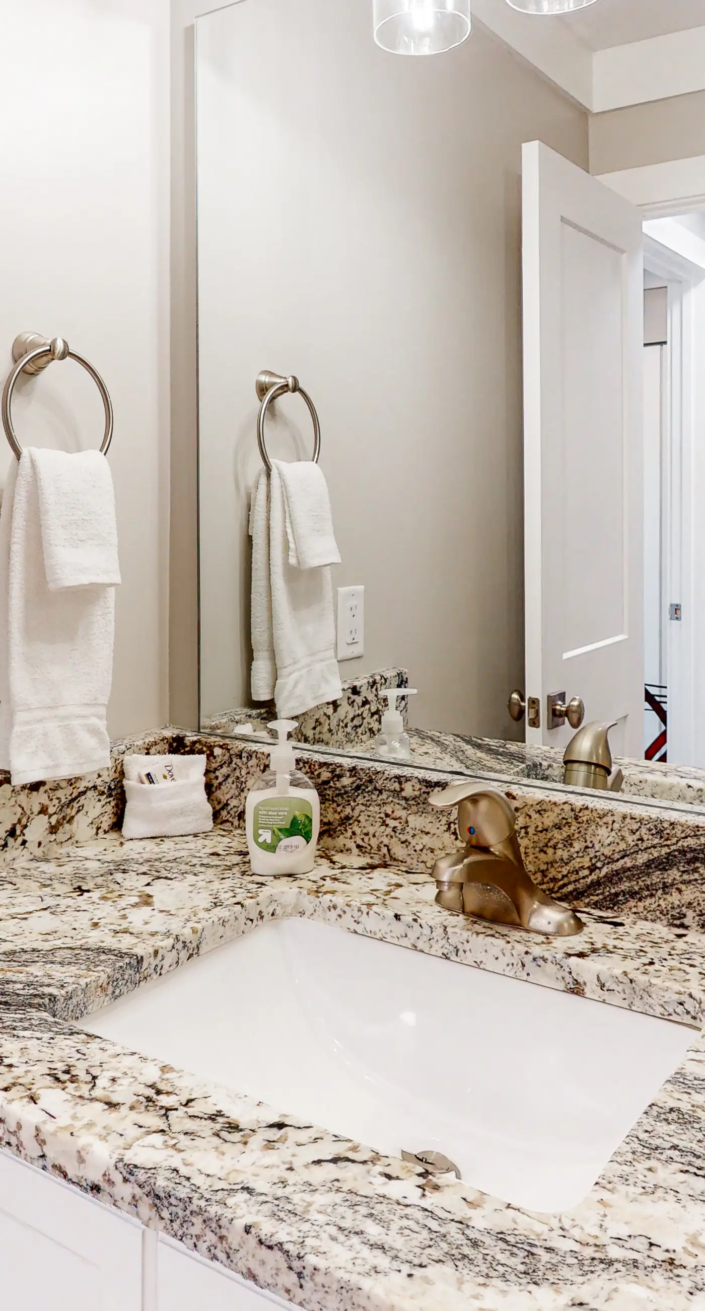 Three-story condo in beachfront complex with patios, balconies, pool & hot tub