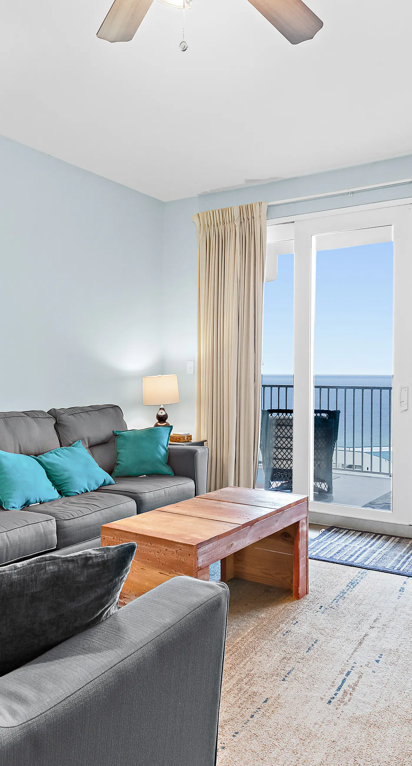 Fantastic beach and lake view condo with shared pools and hot tub