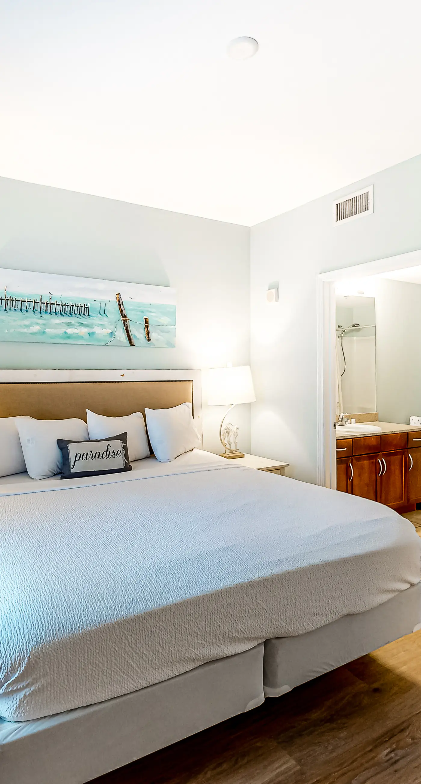 Resort condo rental w/shared hot tub, resort pools, and fitness center