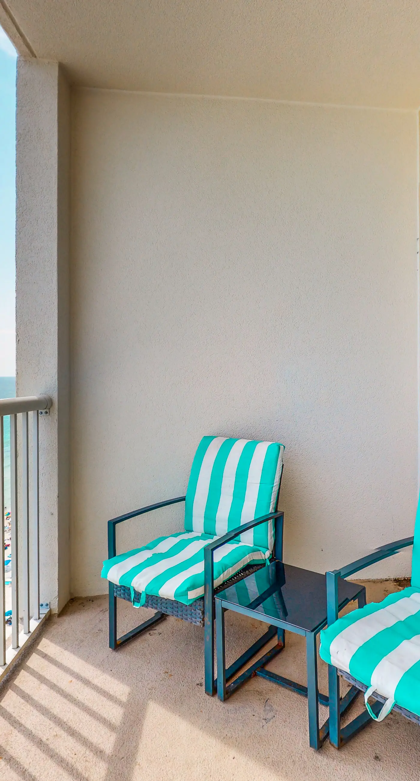 Sun-soaked oceanfront escape with pool, hot tub, central AC, & tennis court