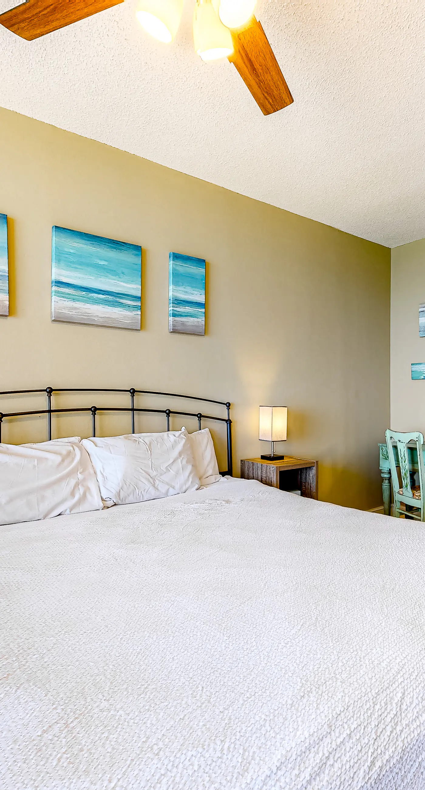 Sun-soaked oceanfront escape with pool, hot tub, central AC, & tennis court