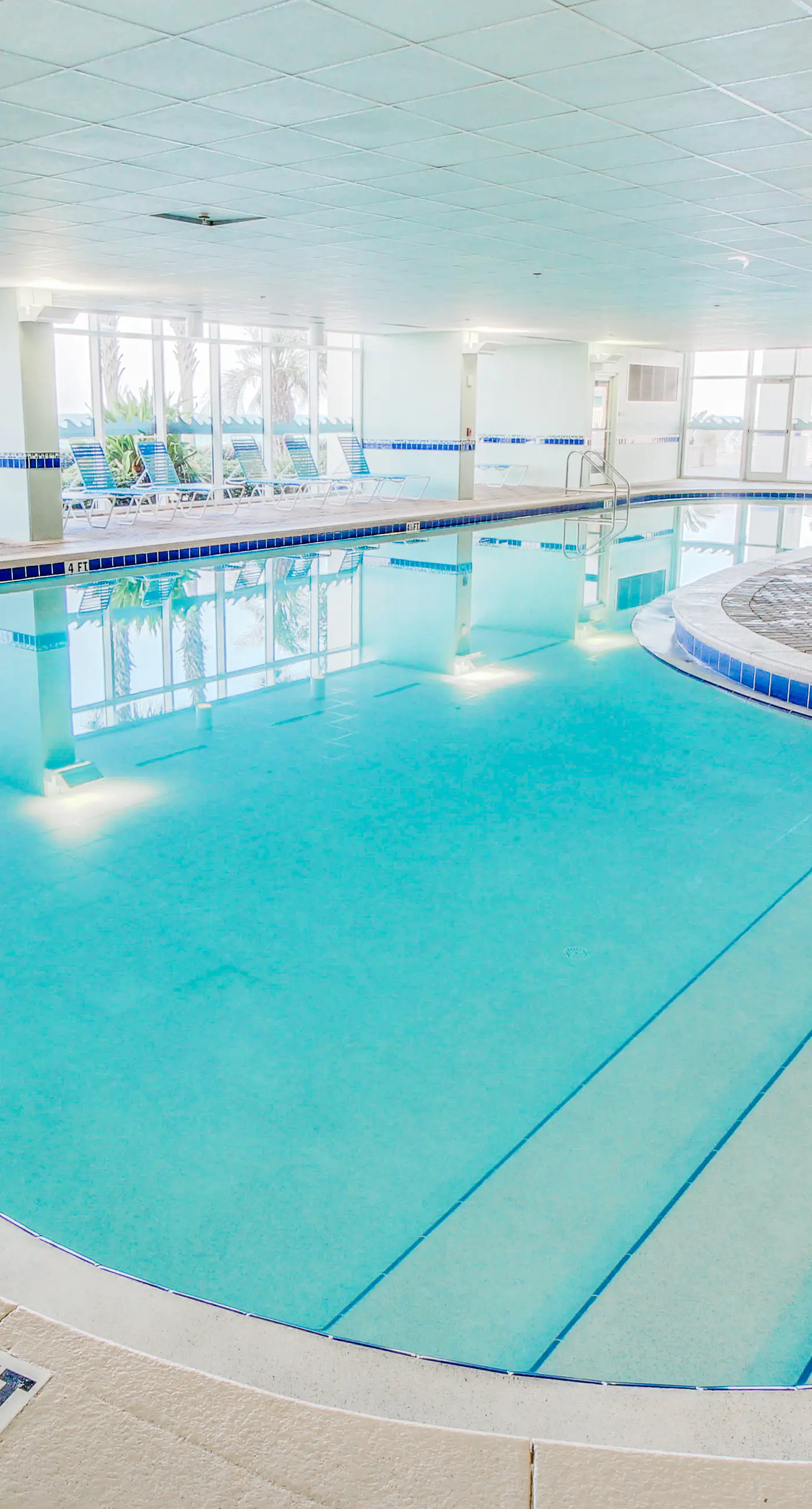 Sun-soaked oceanfront escape with pool, hot tub, central AC, & tennis court