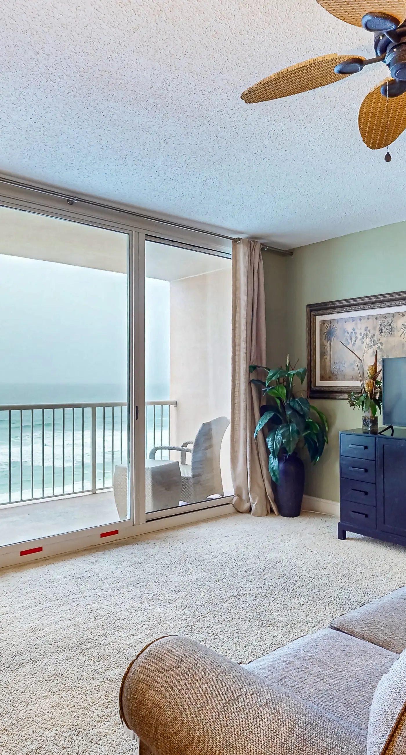 Beachfront condo rental with pools, hot tub, and private balcony