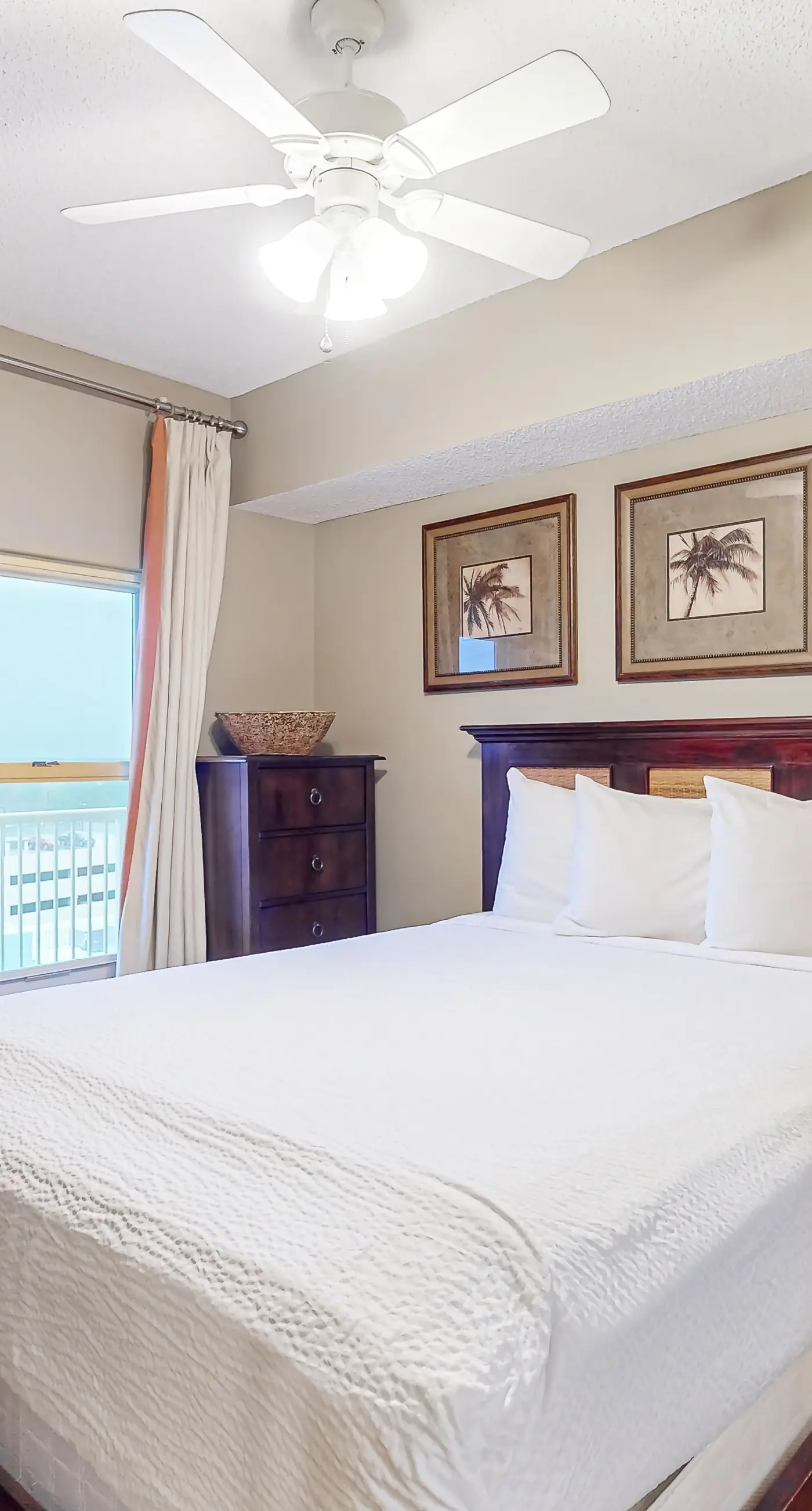 Beachfront condo rental with pools, hot tub, and private balcony