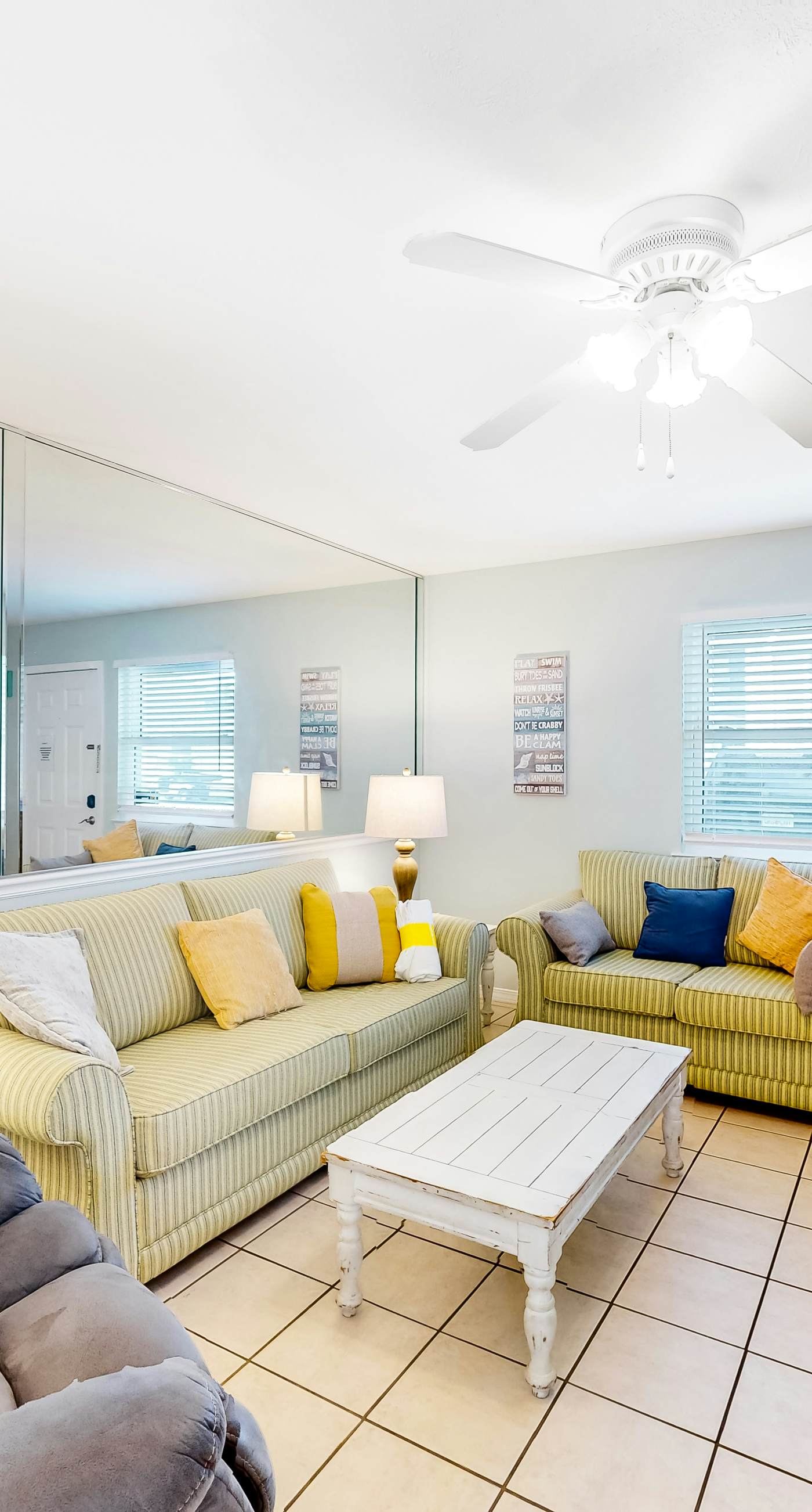 Bright Townhouse with Private Beach Access, Shared Pools, & Central A/C