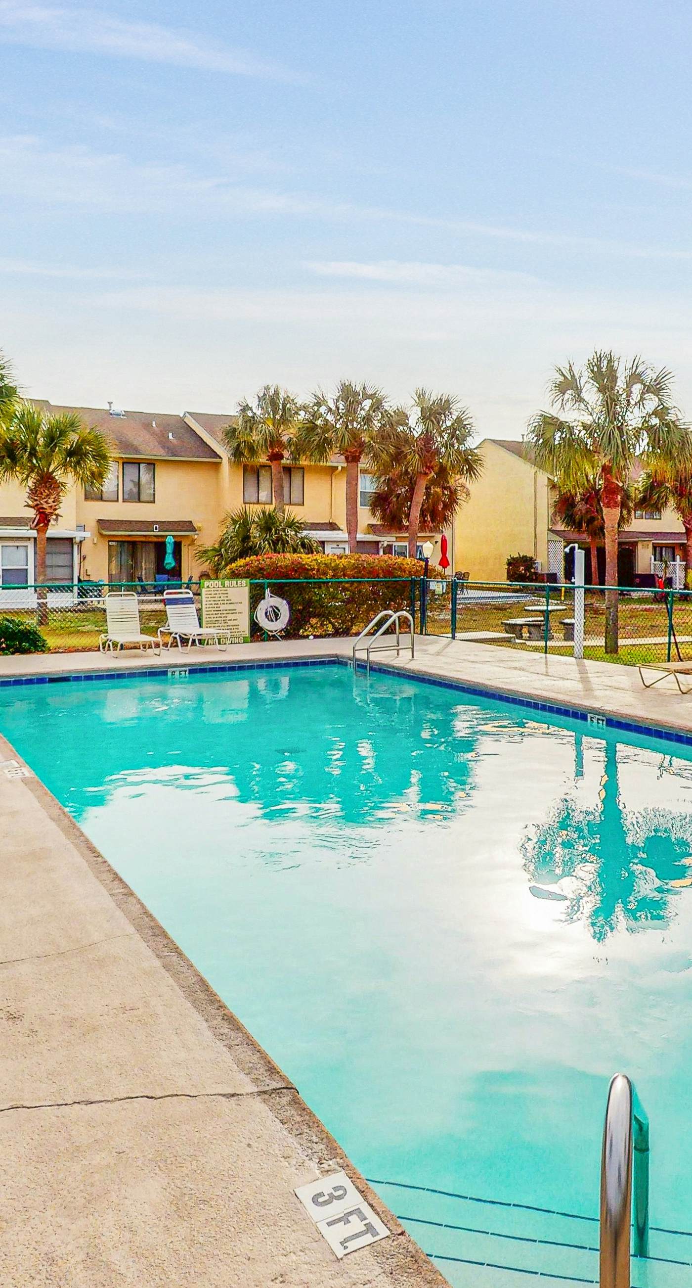 Gulf Highlands | Condo in Panama City Beach with pool, balcony, central AC, W/D