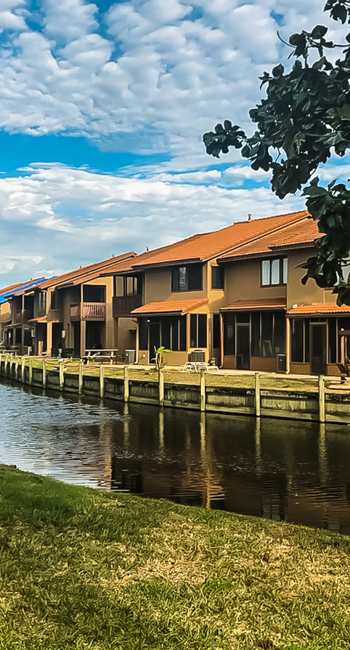 Gated resort townhome with pools, sports courts, & easy beach access