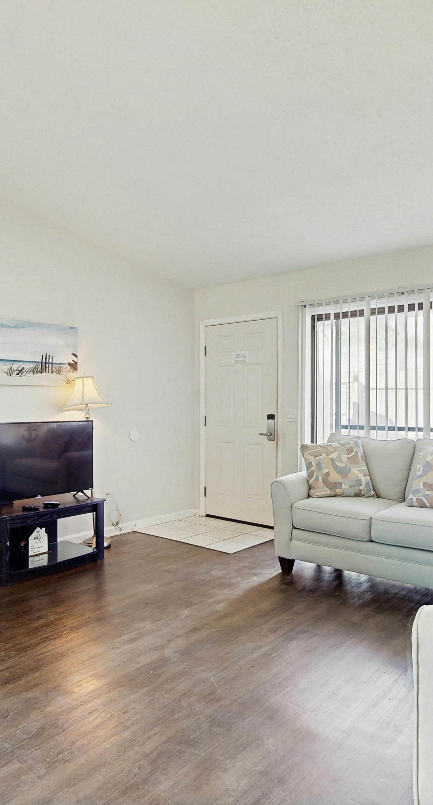 Coastal condo with stellar shared amenities, grill, & W/D - close to the ocean