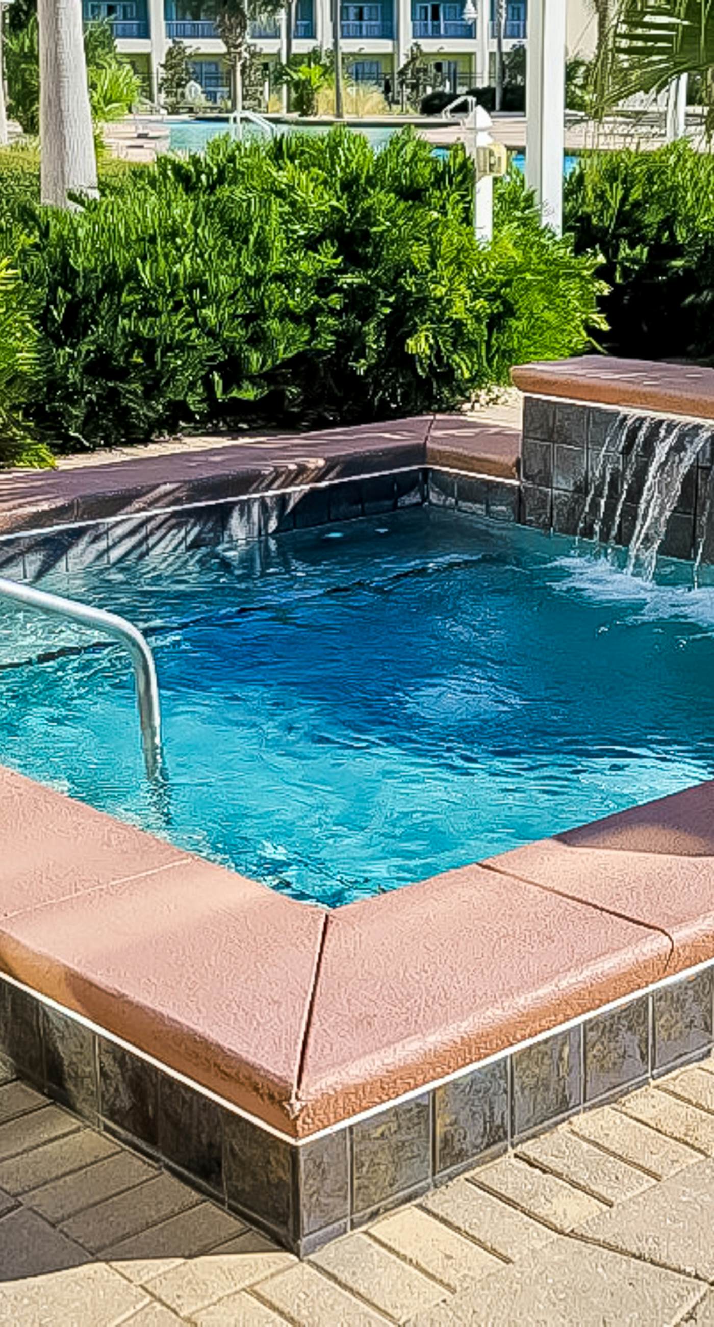 3rd-floor beach & pool-view condo with outdoor pool, hot tub, grills, balcony