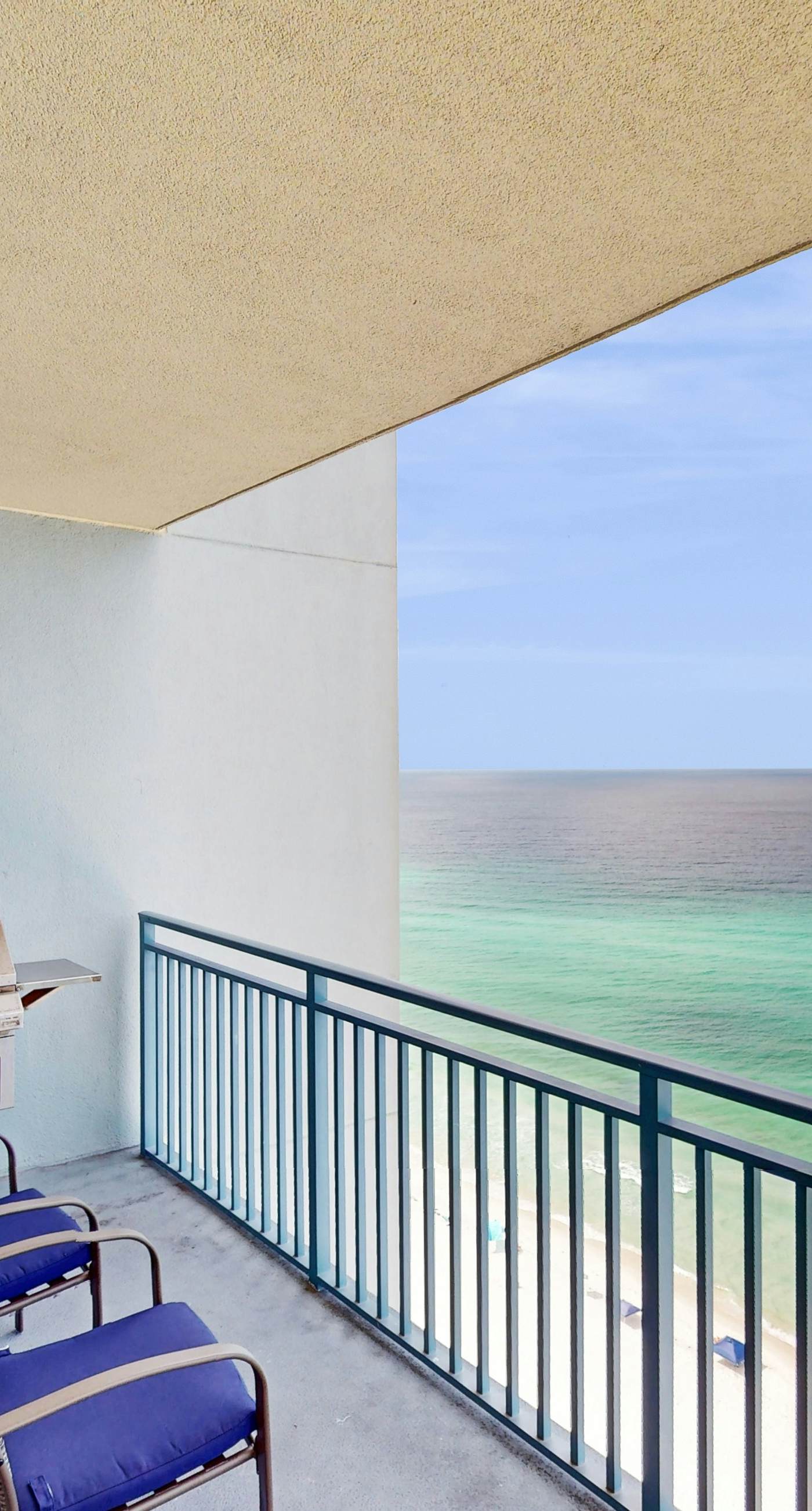 Sterling Breeze villa with balcony, pool & hot tub