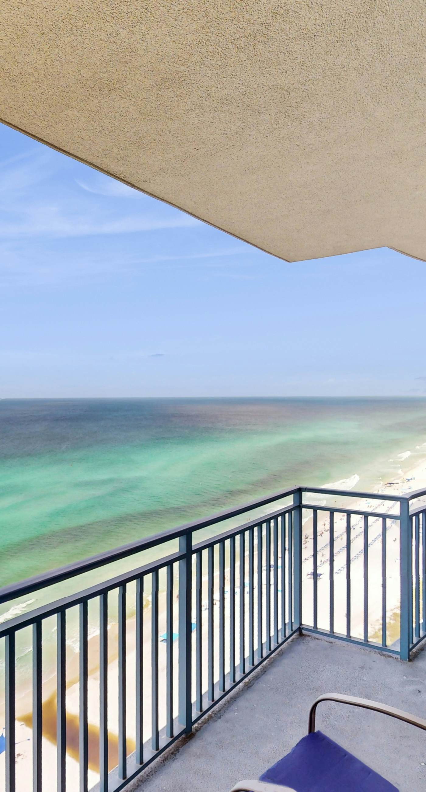 Sterling Breeze villa with balcony, pool & hot tub