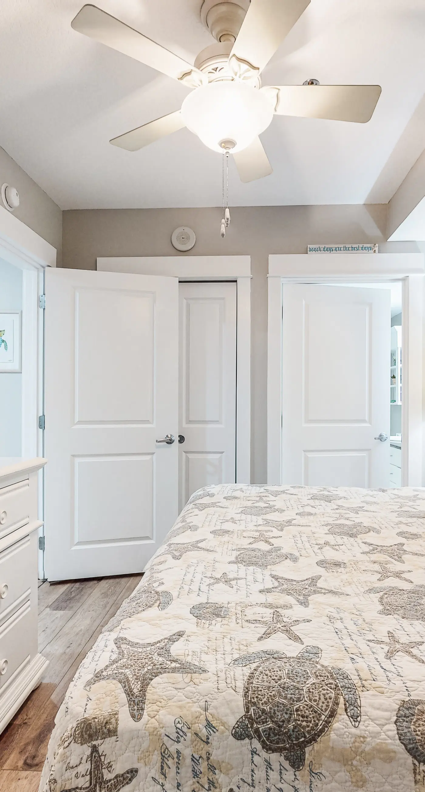 Water-view condo with central AC, pool & private beach access