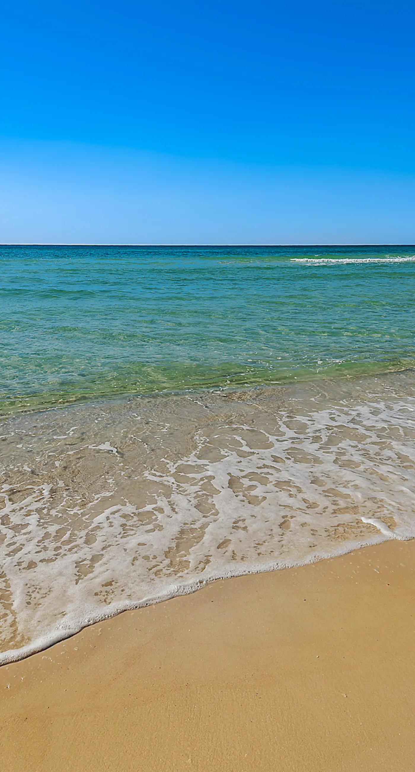 Fifth-floor beachfront condo with furnished balcony, pools, hot tub & grills