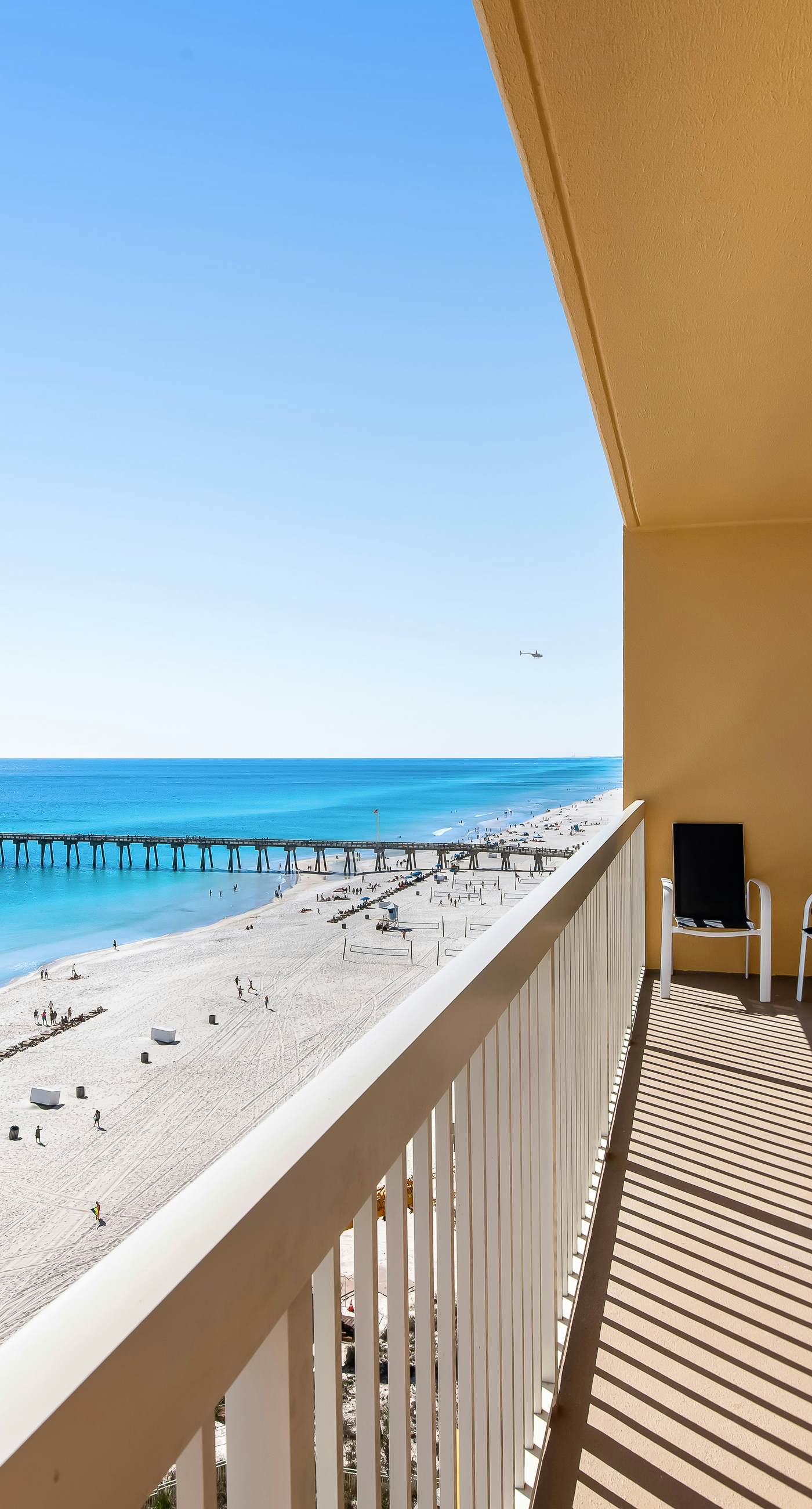 Cozy Calypso condo with balcony & view of the Gulf & Pool
