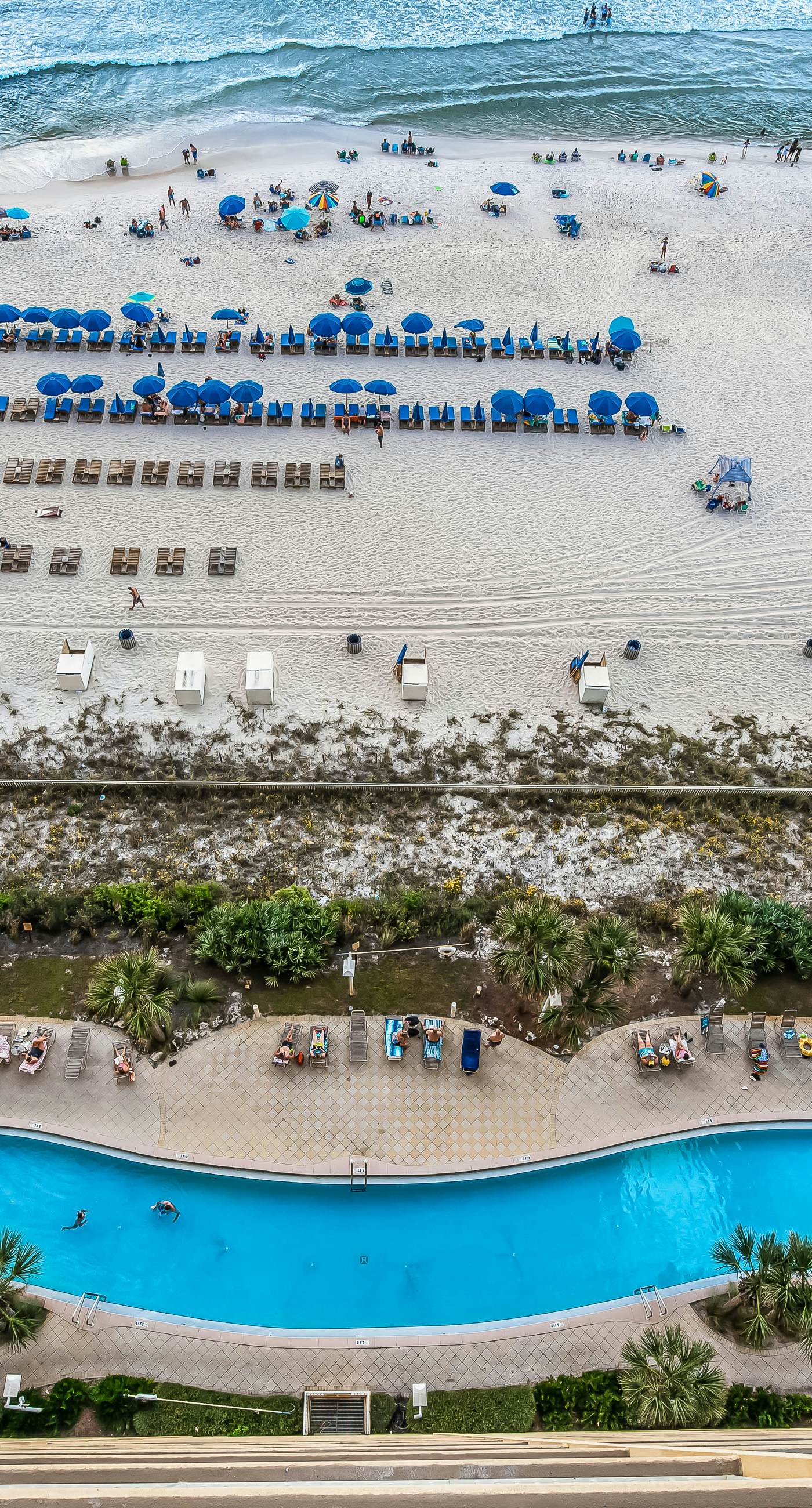 Gulf-view condo with pools & balcony - walk to Pier Park