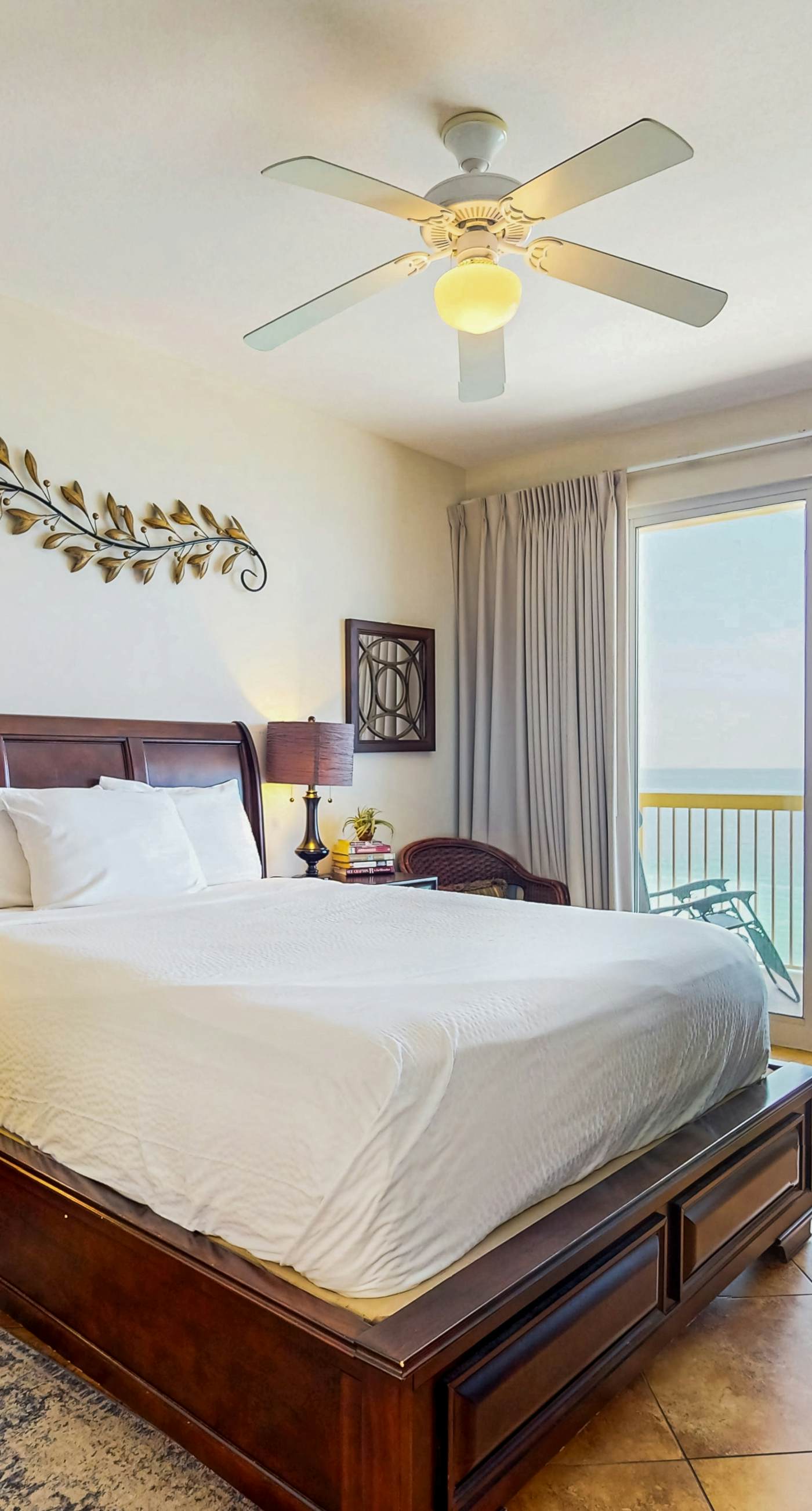 Gulf-view condo with pools & balcony - walk to Pier Park