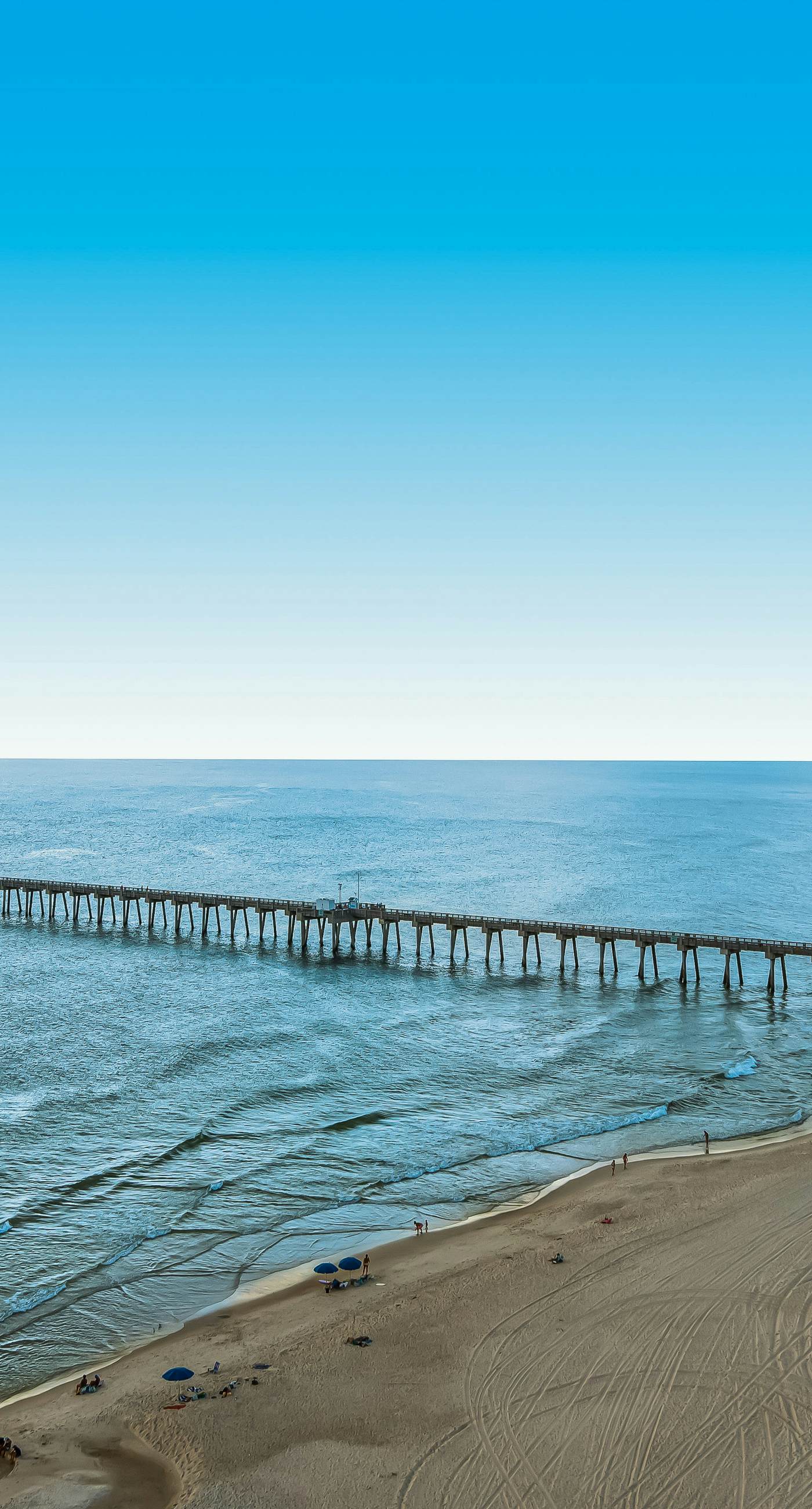 Gulf-view condo with pools & balcony - walk to Pier Park