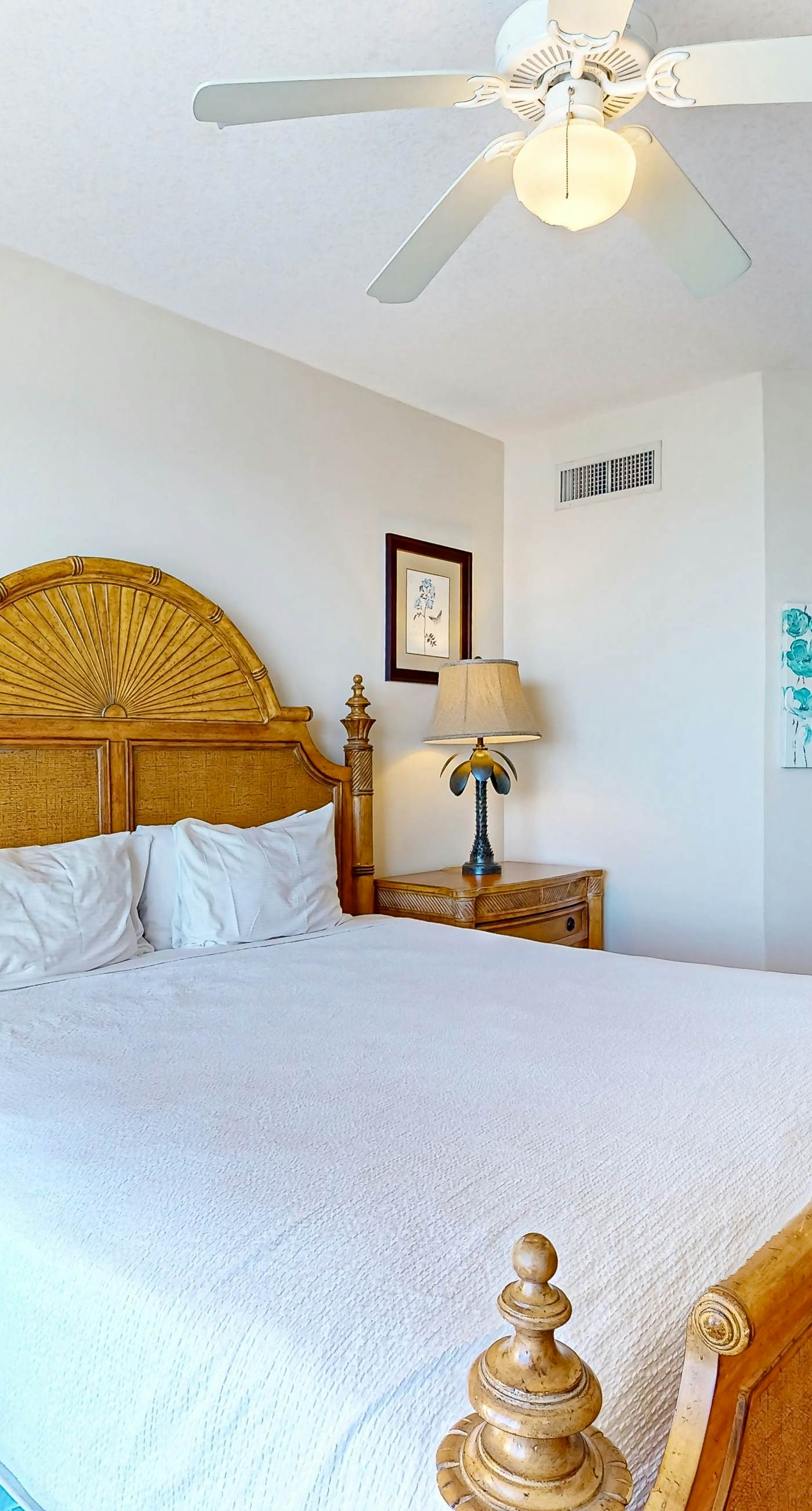 Tropical touches abound with balcony, pools, gym & beach access