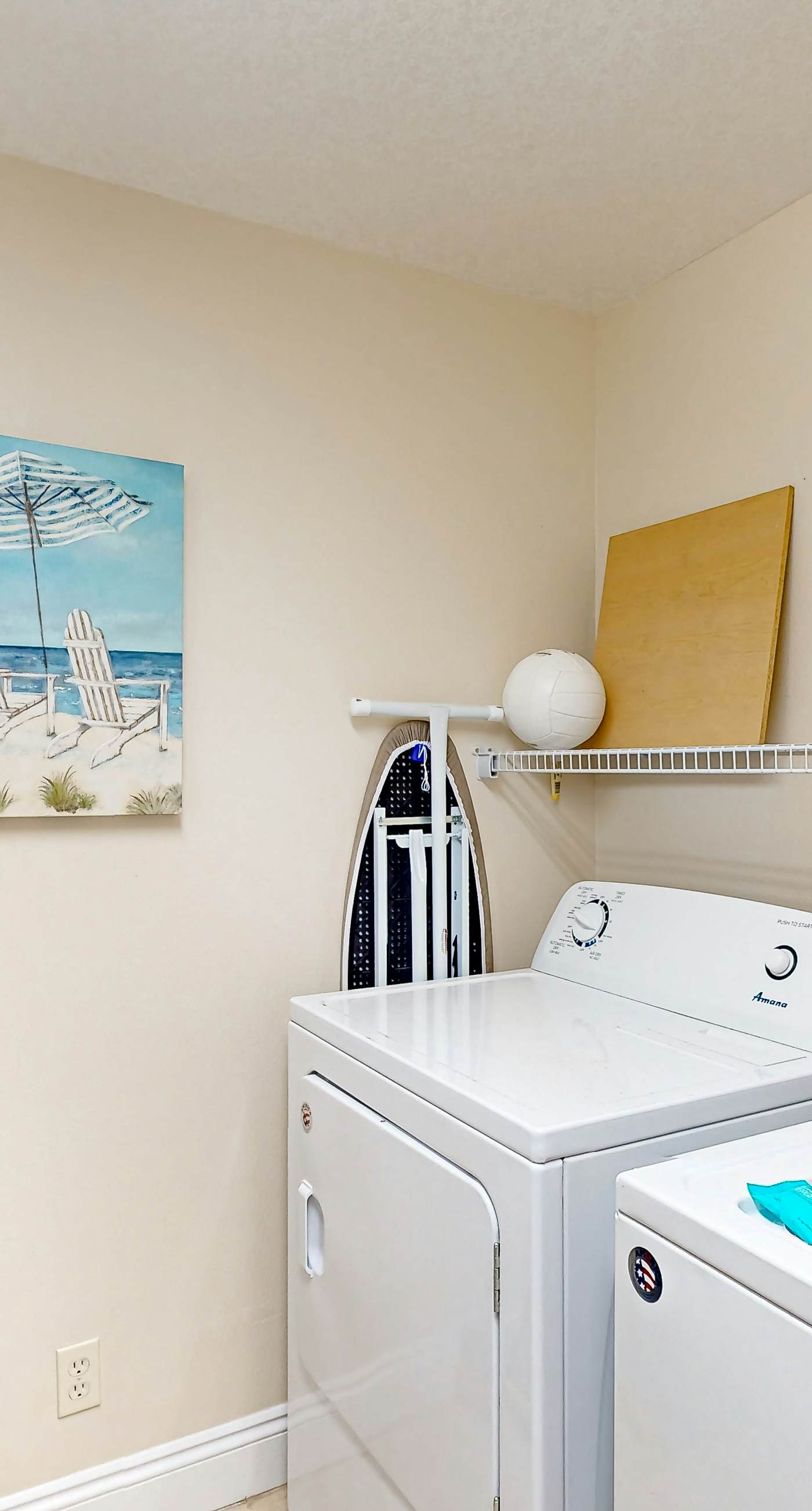 Tropical touches abound with balcony, pools, gym & beach access