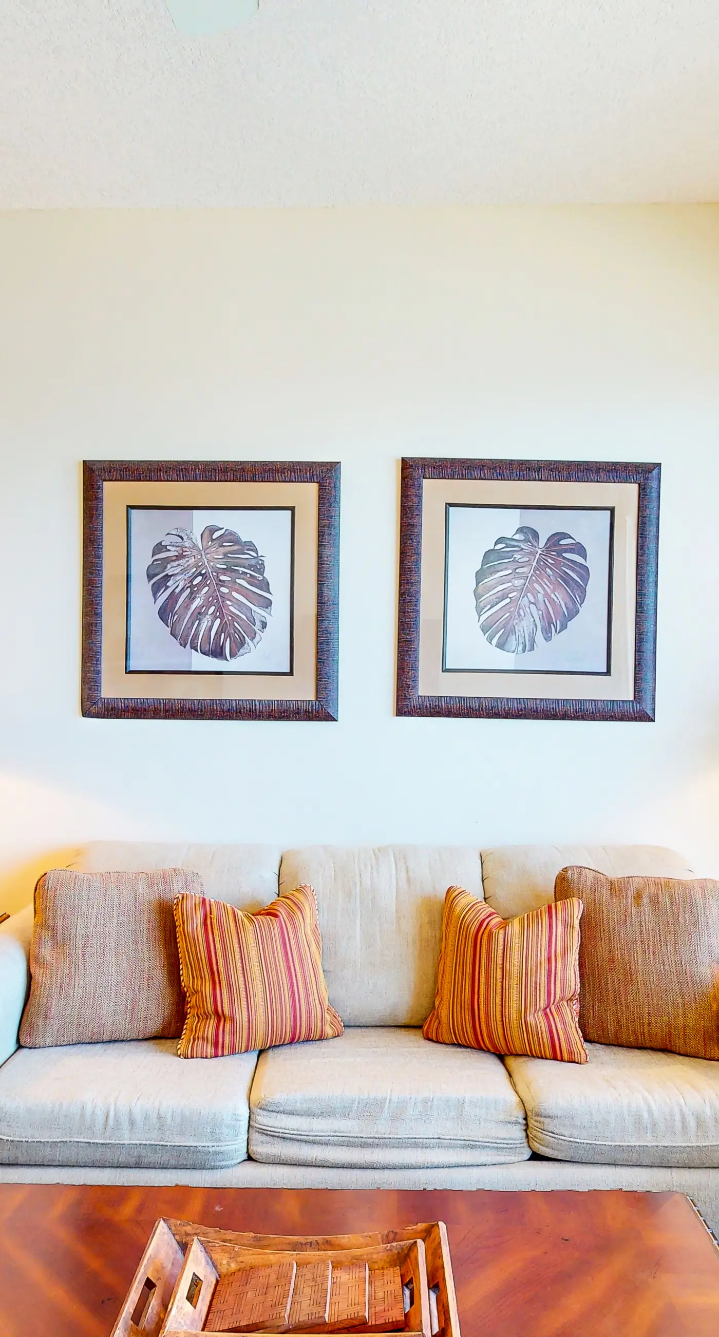 Spacious, waterfront condo with furnished balcony, pools & fitness room
