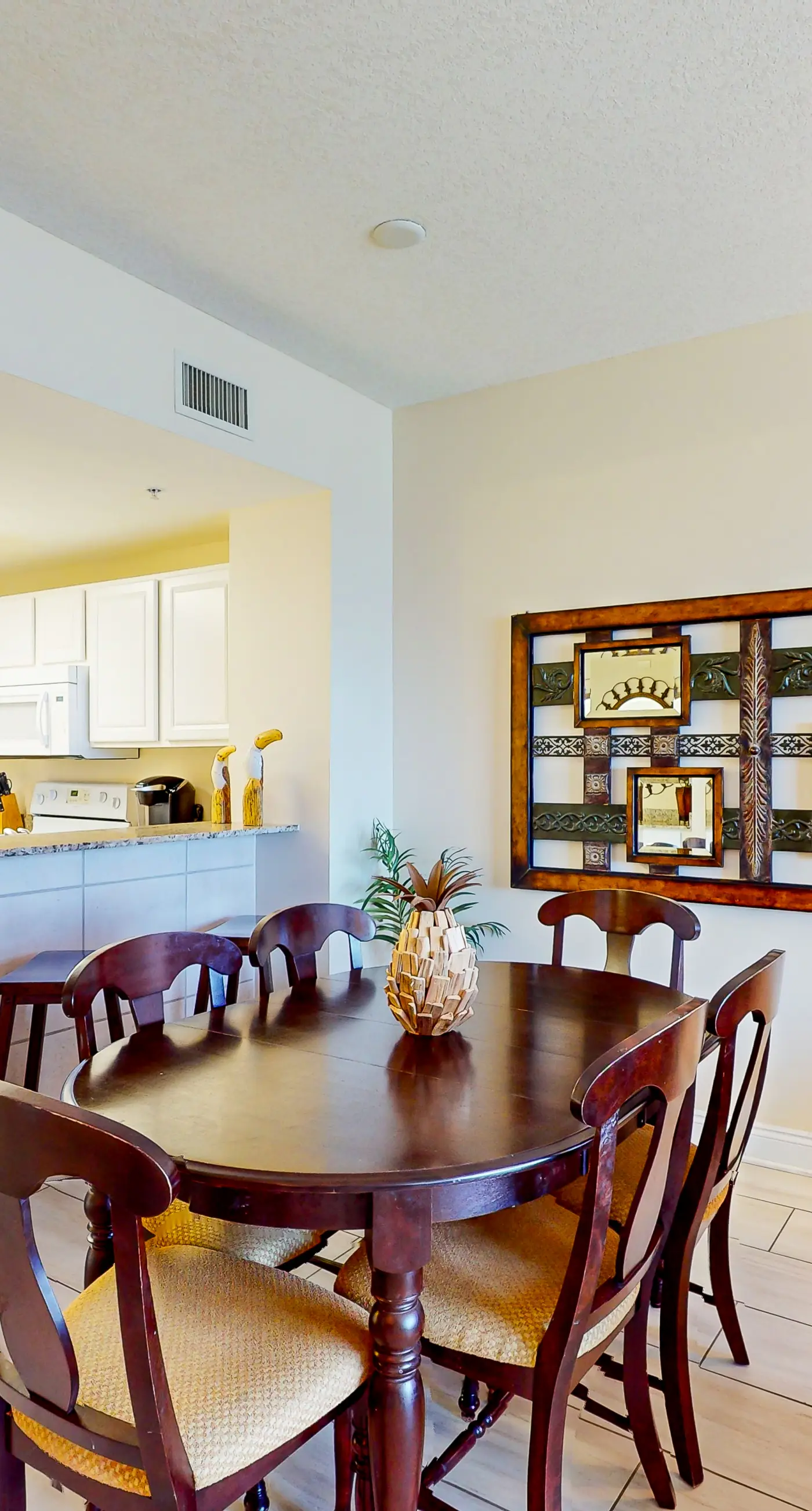 Spacious, waterfront condo with furnished balcony, pools & fitness room