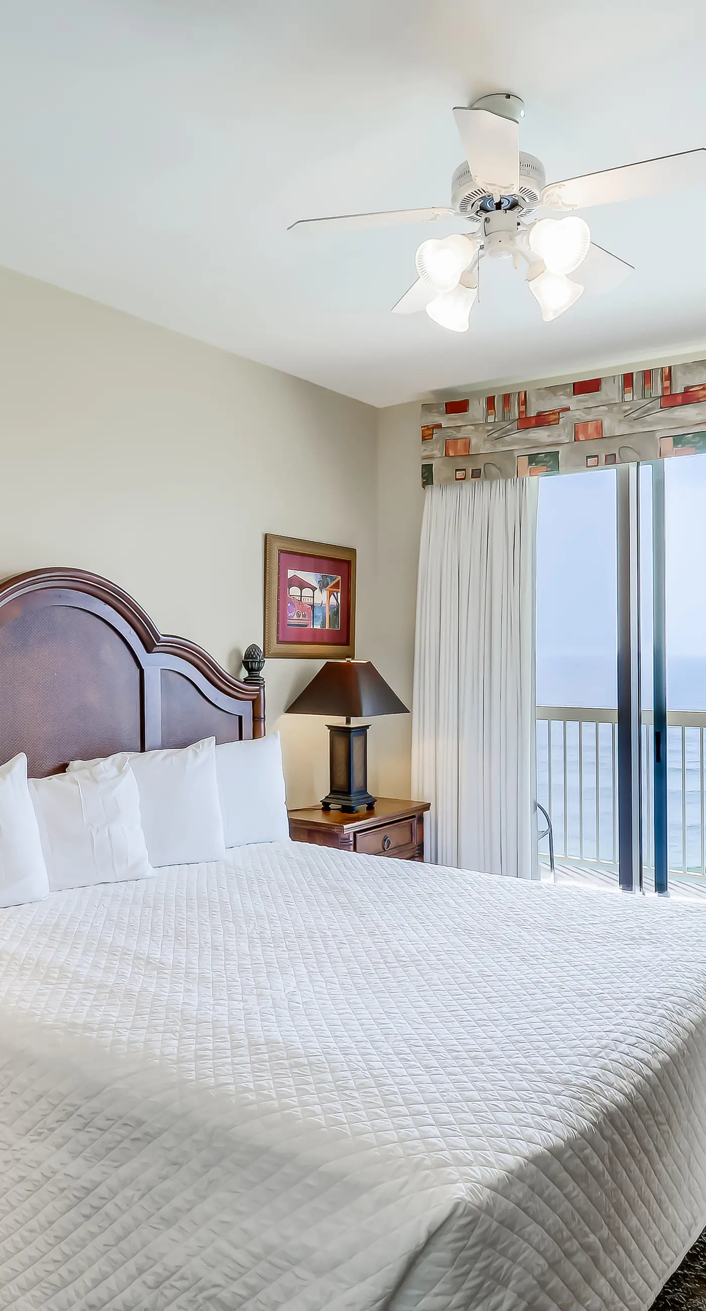 Eclectic gulf front condo with free WiFI, two pools, hot tub, & easy beach access