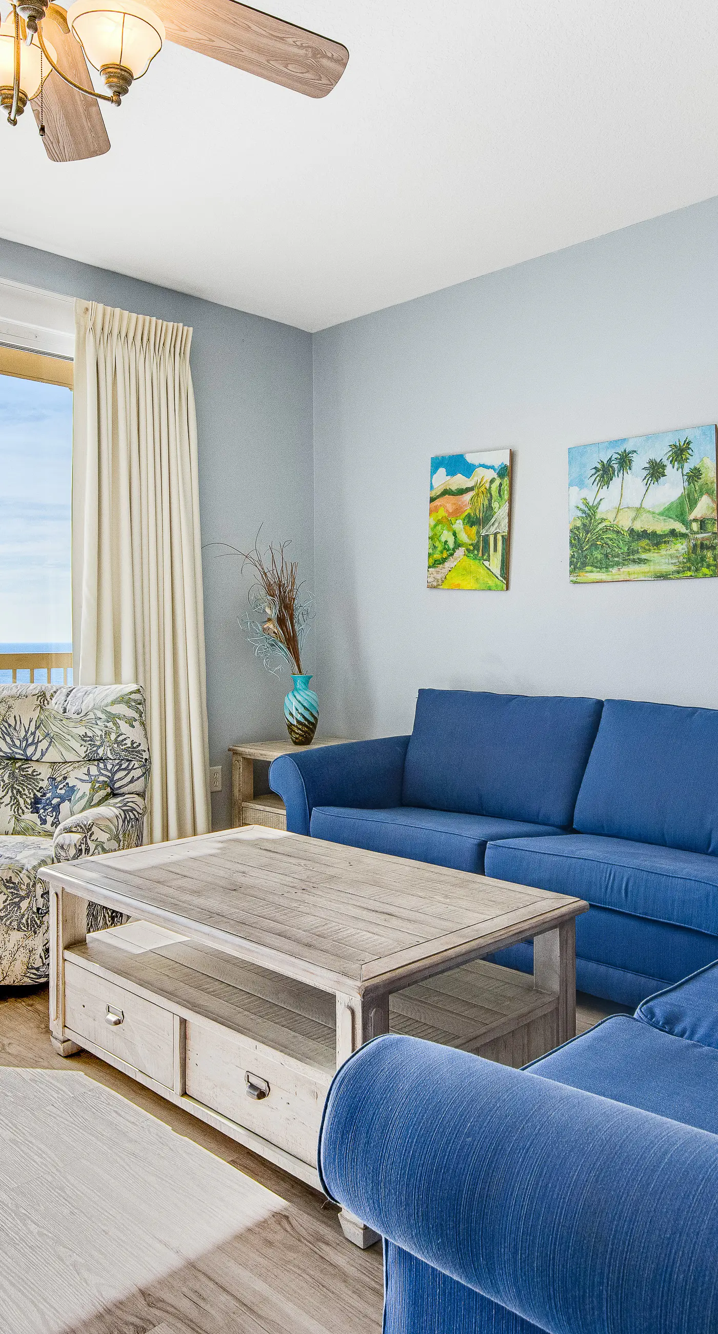 Sunny oceanfront condo w/ two shared pools, hot tub - walk to the beach