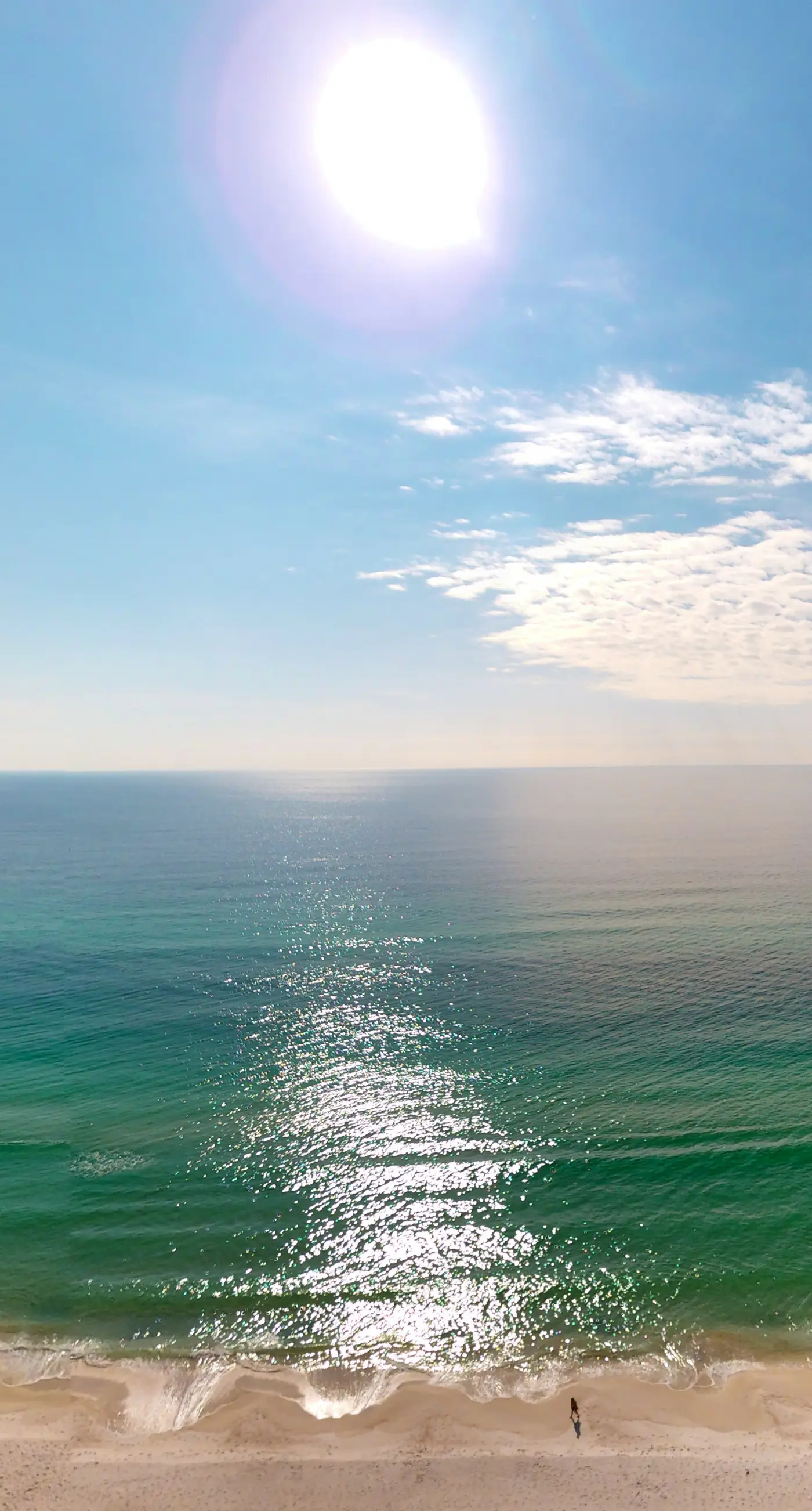 Gulf-front 21st-floor condo with hot tub, pool, tennis, gym, balcony, beach view