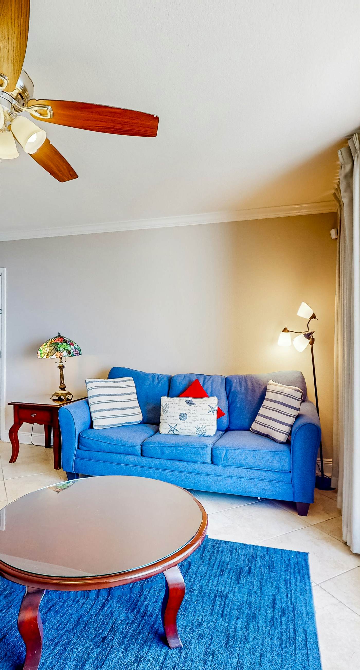 Beachfront 16th-floor condo with Gulf views, pool, game room, balcony, gym, W&D