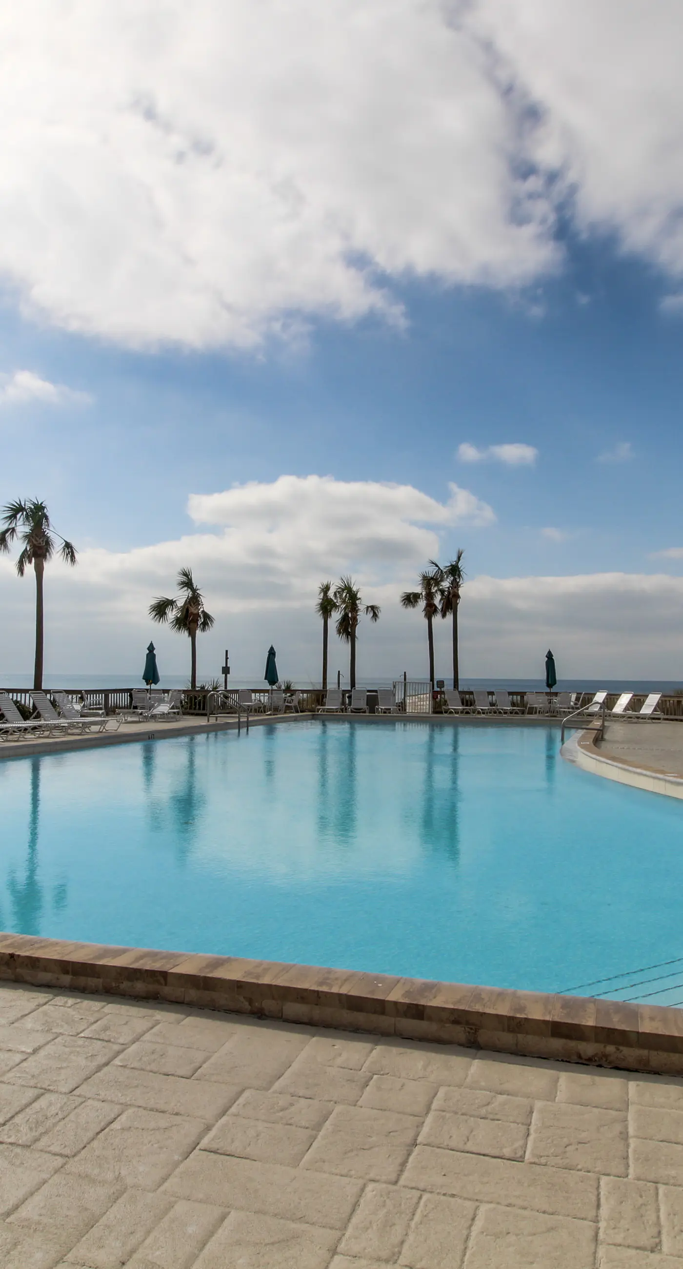 Gulf-front condo with view, 3 resort pools, tennis & 1,500 ft of resort beachfront