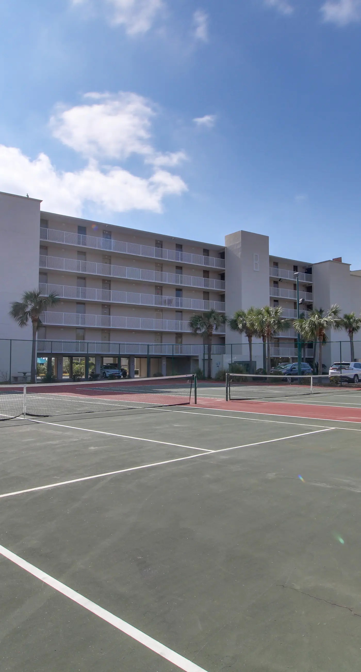 Gulf-front condo with view, 3 resort pools, tennis & 1,500 ft of resort beachfront