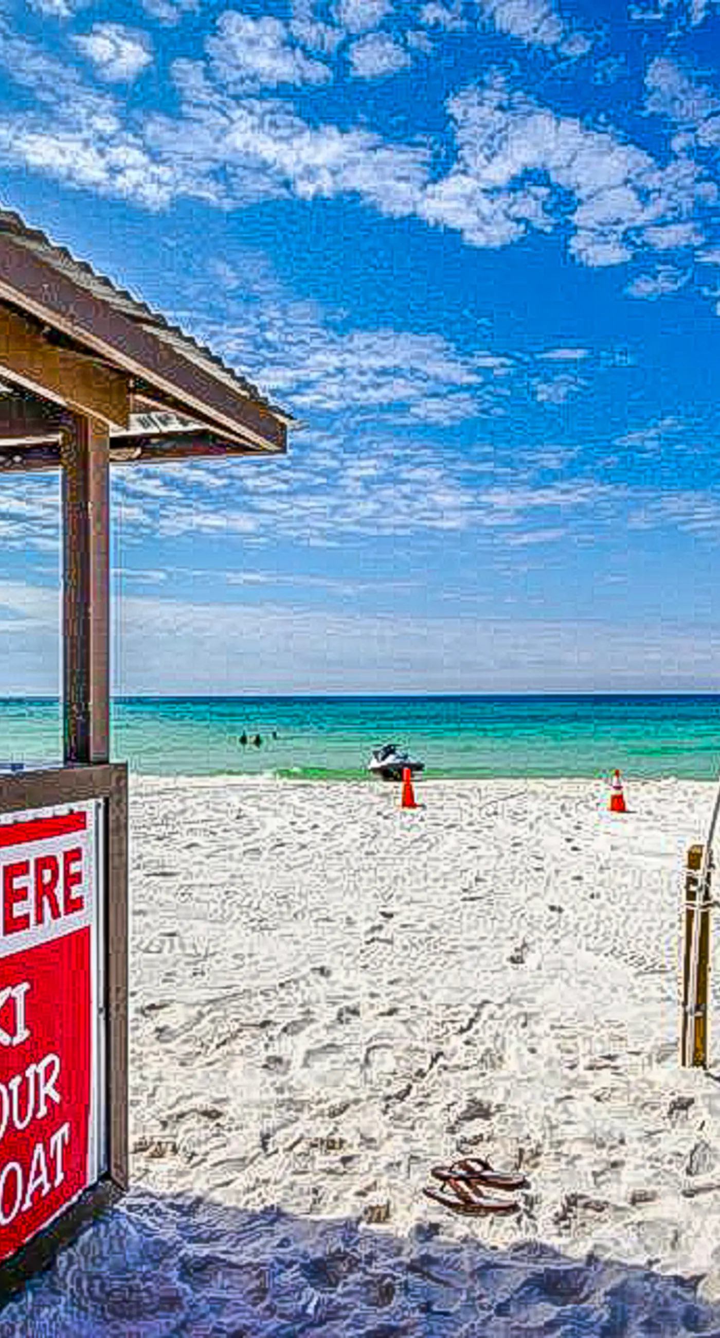 Gulf-front condo with view, 3 resort pools, tennis & 1,500 ft of resort beachfront