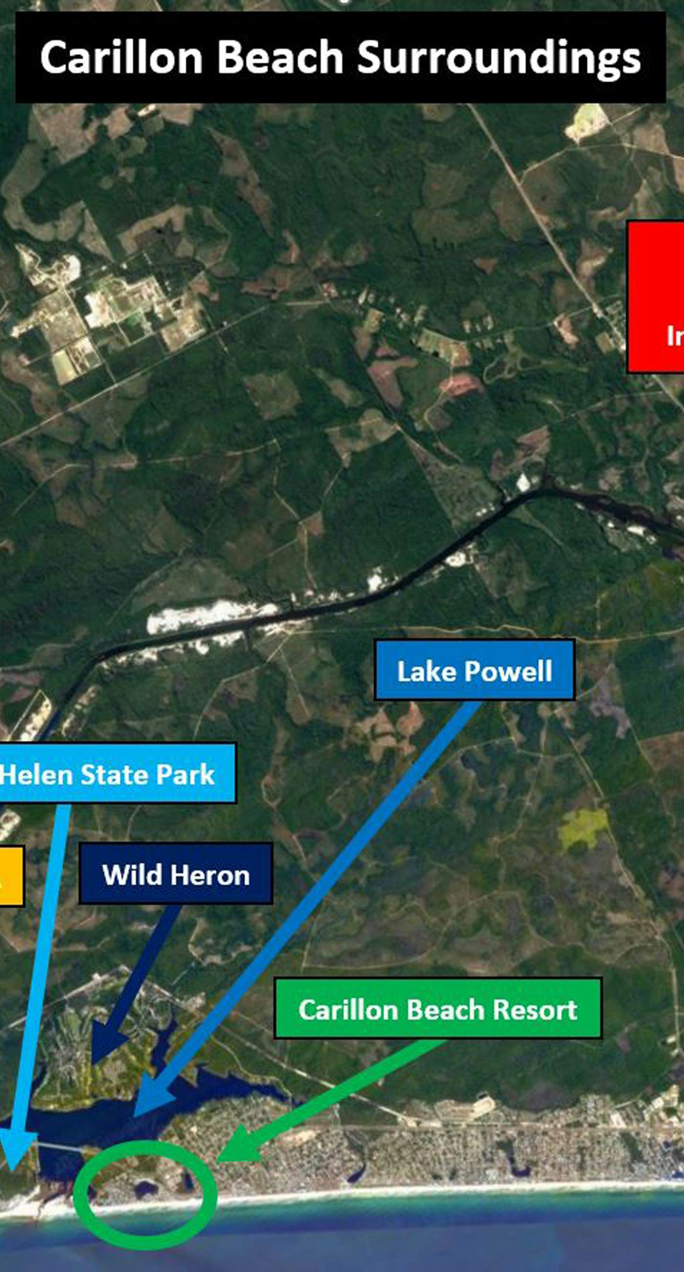 Stunning lake-view condo with private balcony, pools, hot tub, & private beach