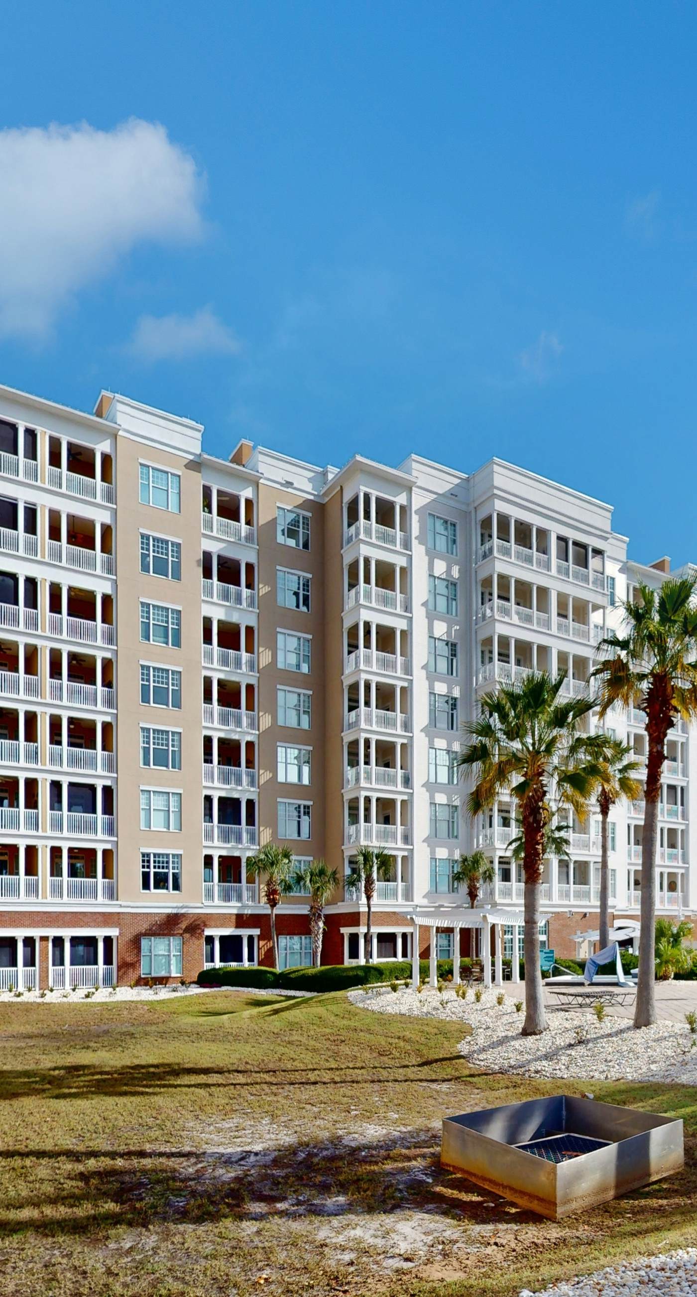 3rd-floor beach view condo with Pool, Hot tub, & private balcony