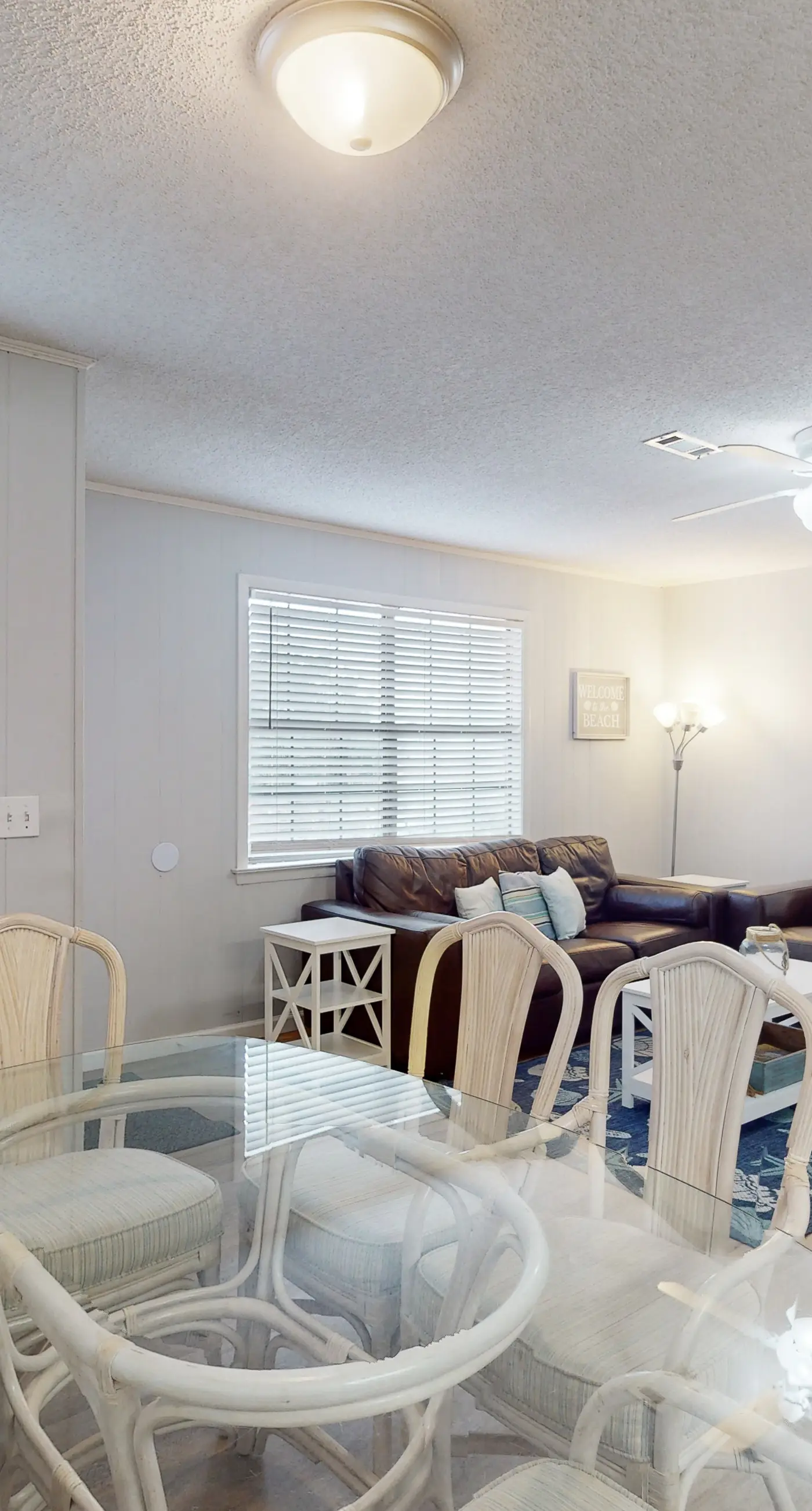 Dog-friendly duplex 2 blocks from beach with private yard, AC, & W&D