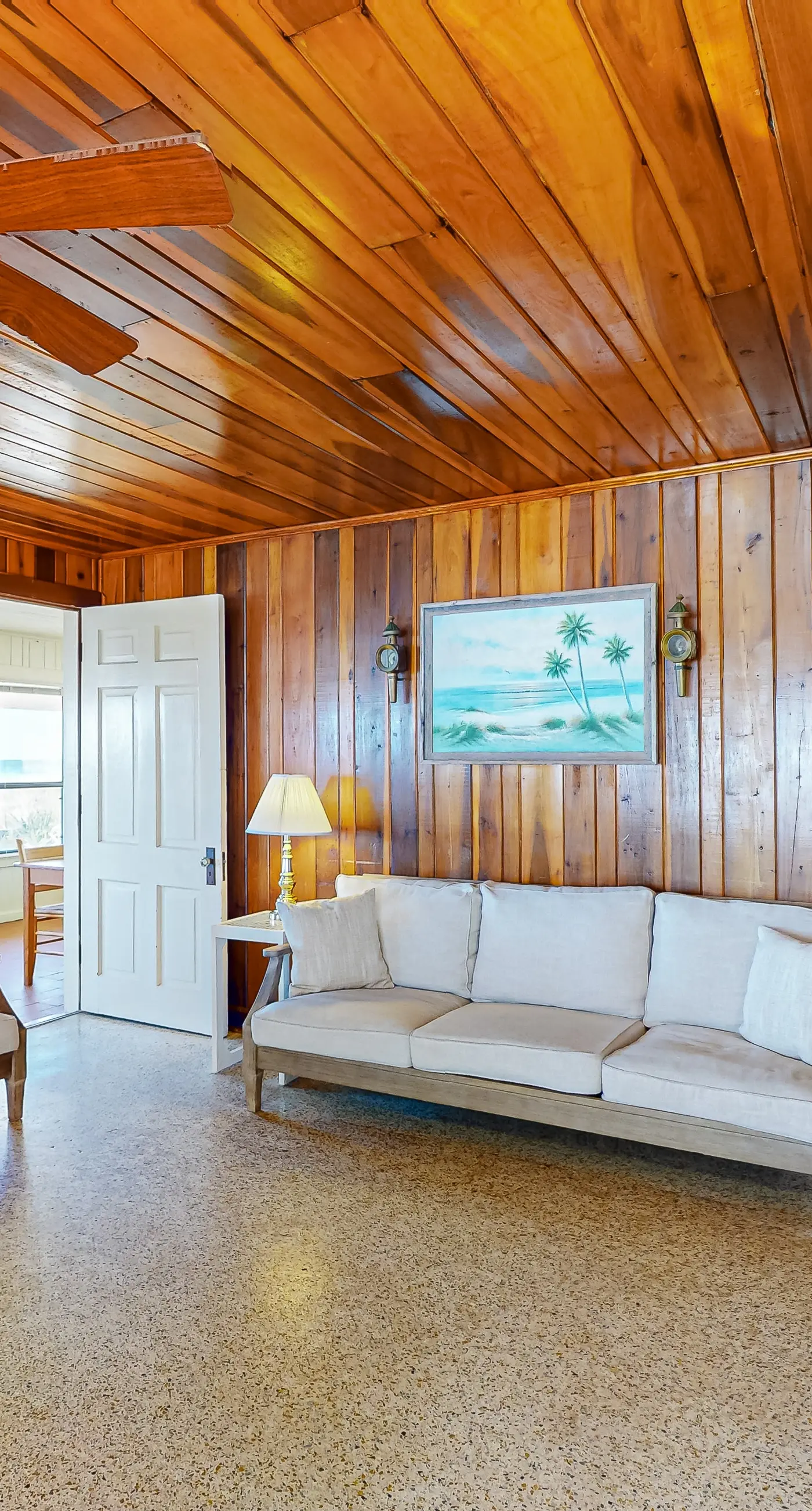 Large, snowbird & dog-friendly beachfront home w/WiFi & patio - steps to sand