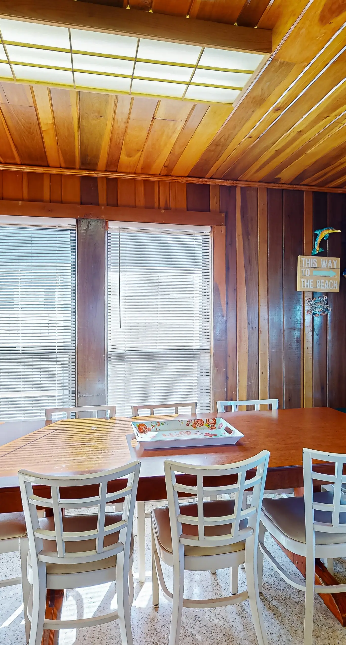 Large, snowbird & dog-friendly beachfront home w/WiFi & patio - steps to sand