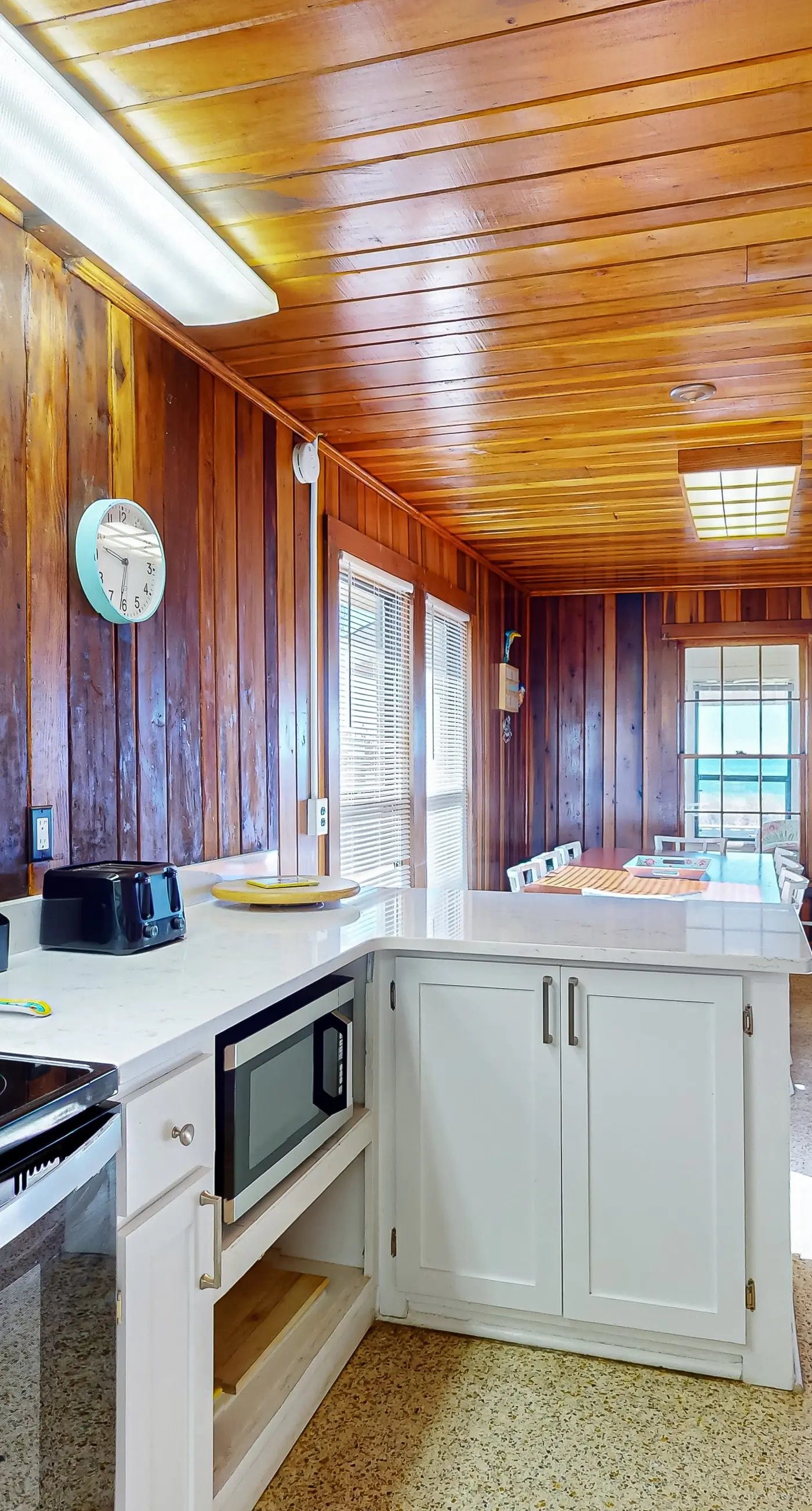 Large, snowbird & dog-friendly beachfront home w/WiFi & patio - steps to sand