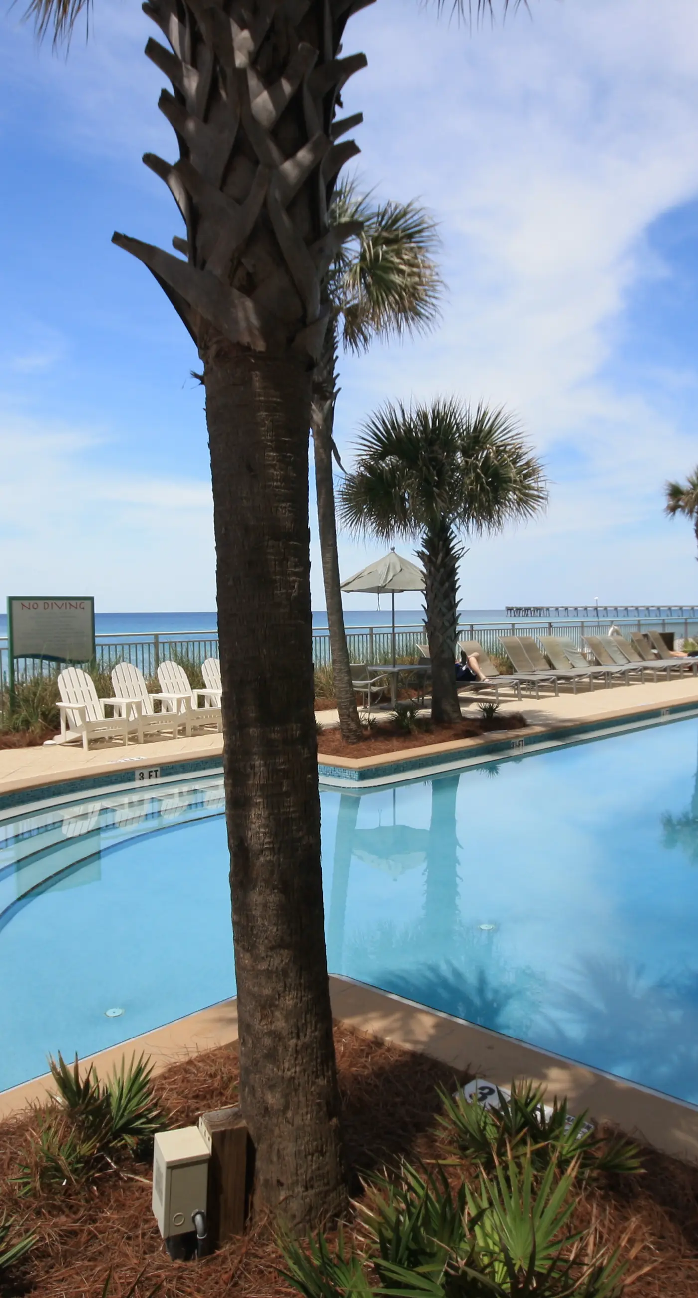 16th-floor condo with Gulf views, beach access, 2 pools, hot tub, & private W&D