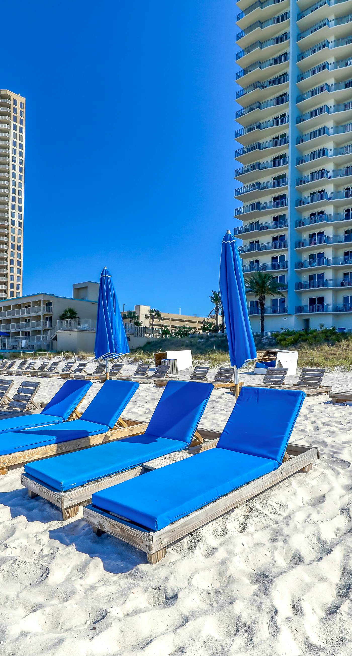 Beautiful beachfront condo with pool, hot tub & gym