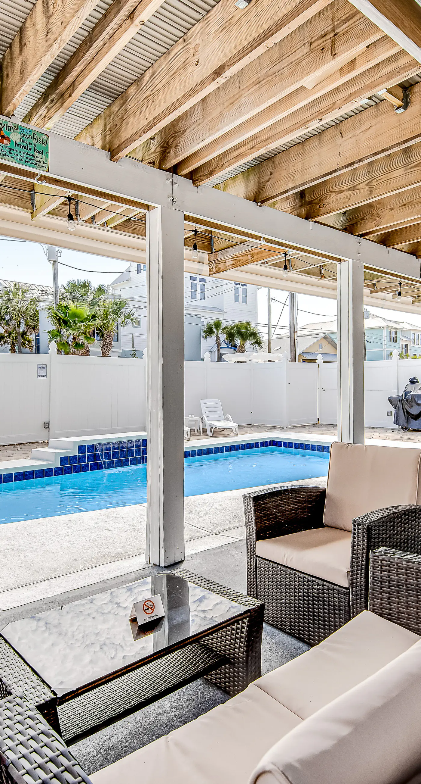 Stylish dog-friendly home with private pool, ocean view, & high-speed WiFi