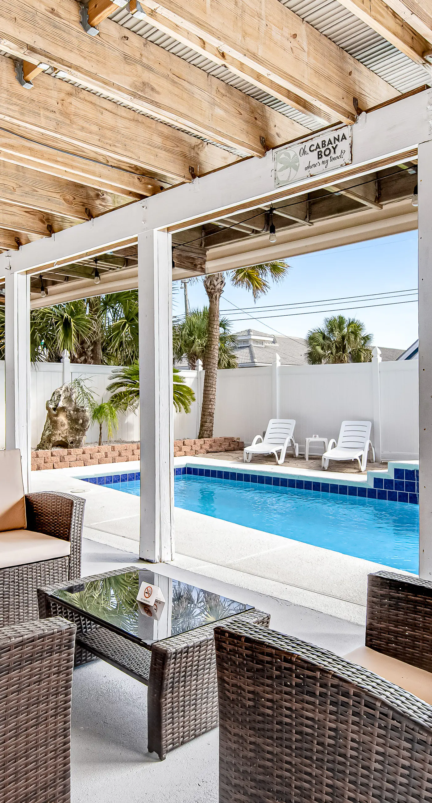Stylish dog-friendly home with private pool, ocean view, & high-speed WiFi