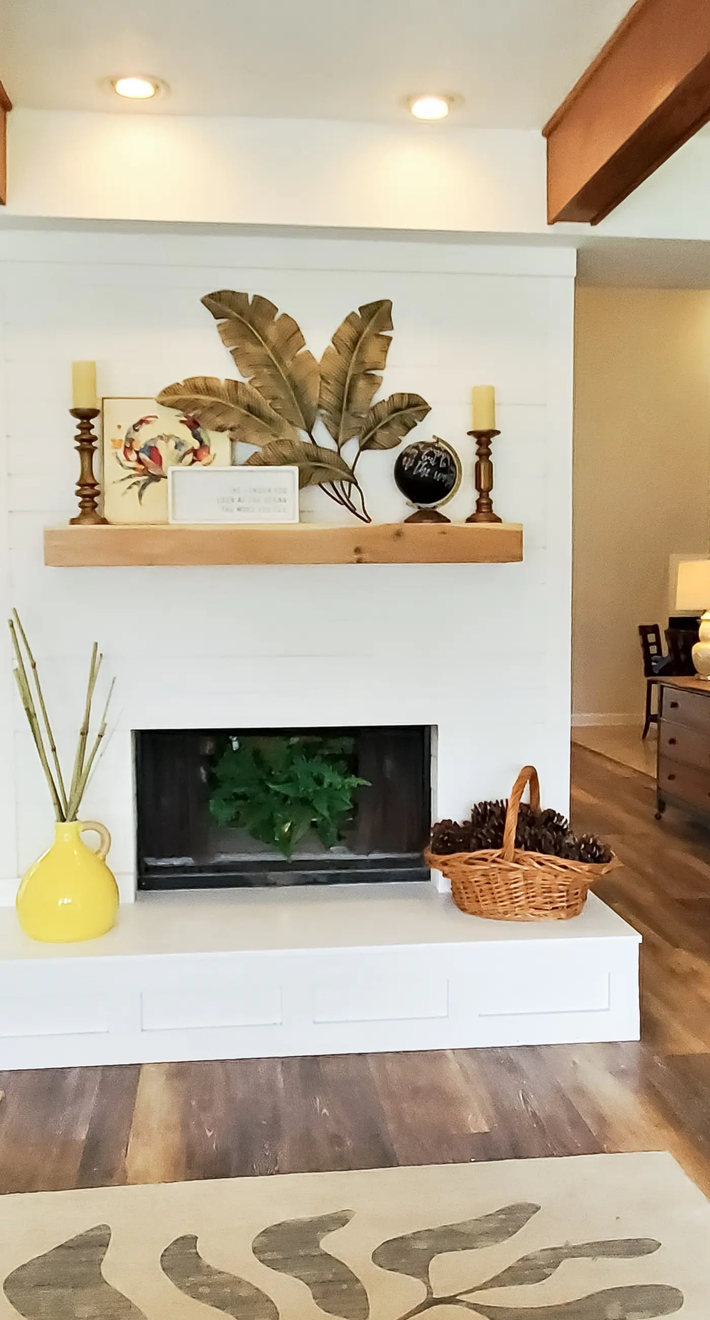 Updated dog-friendly home with private outdoor pool, patio, fireplace, W/D, AC