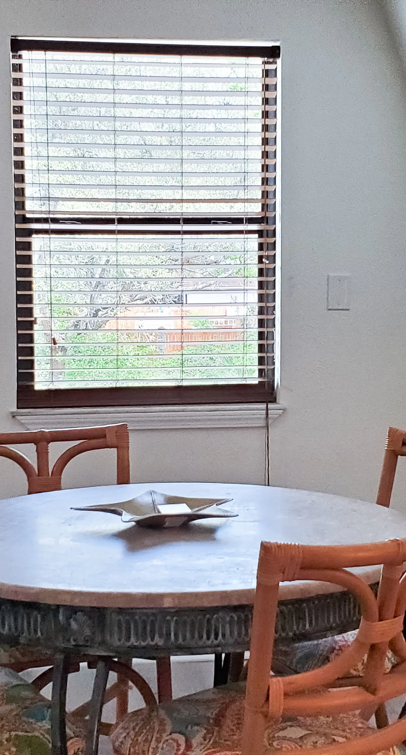 Updated dog-friendly home with private outdoor pool, patio, fireplace, W/D, AC